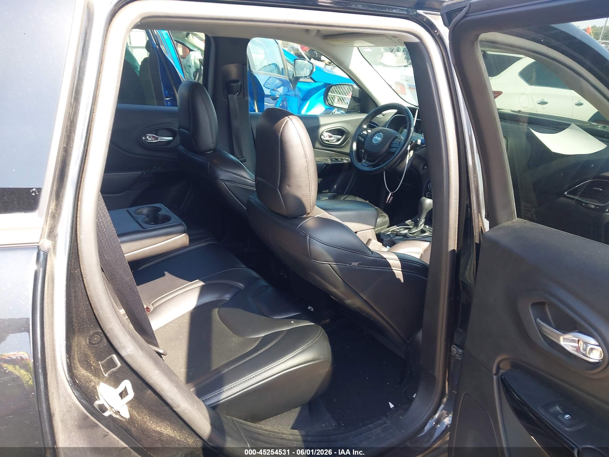 2021 Jeep Cherokee Altitude Fwd Black vin: 1C4PJLLB9MD173394