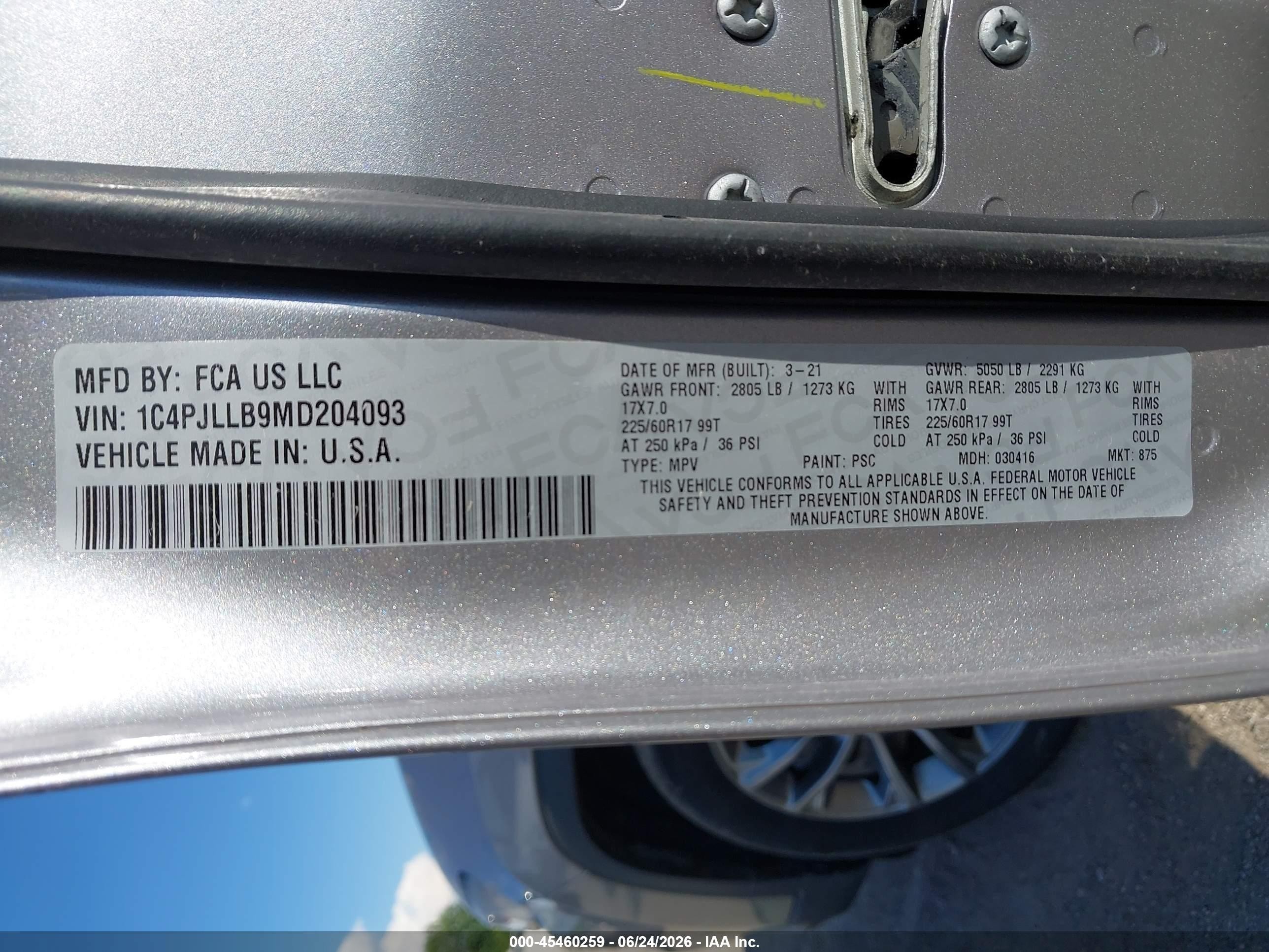 2021 Jeep Cherokee Latitude Plus Fwd Gray vin: 1C4PJLLB9MD204093