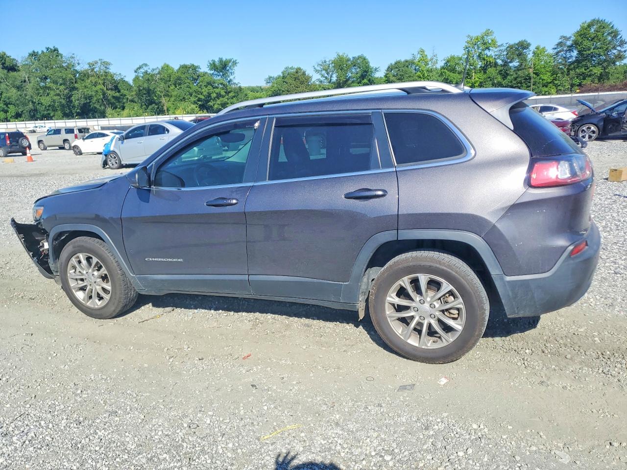 2021 Jeep Cherokee Latitude Lux Charcoal vin: 1C4PJLMX8MD215225