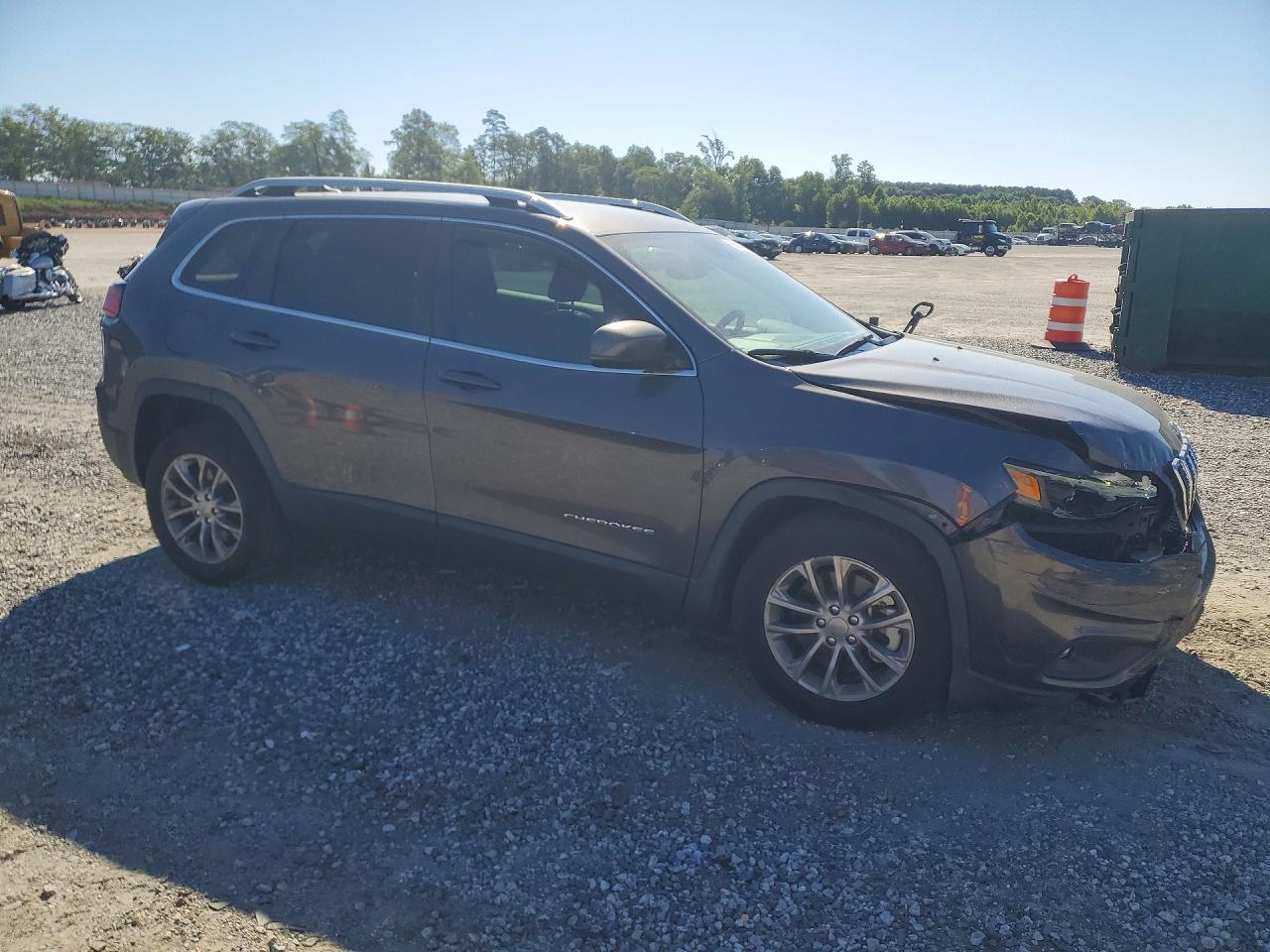 2021 Jeep Cherokee Latitude Lux Charcoal vin: 1C4PJLMX8MD215225