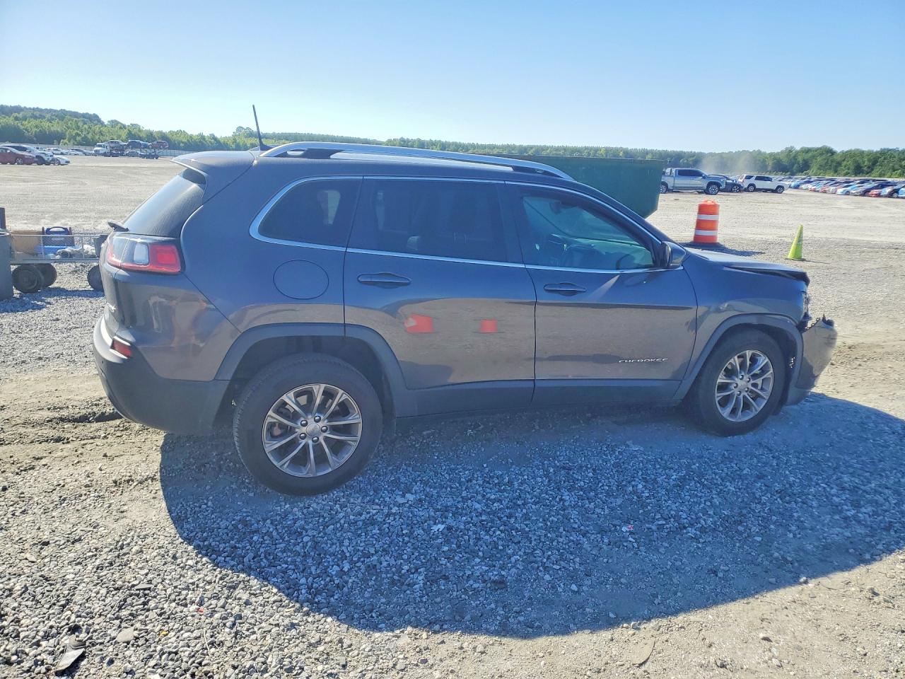 2021 Jeep Cherokee Latitude Lux Charcoal vin: 1C4PJLMX8MD215225