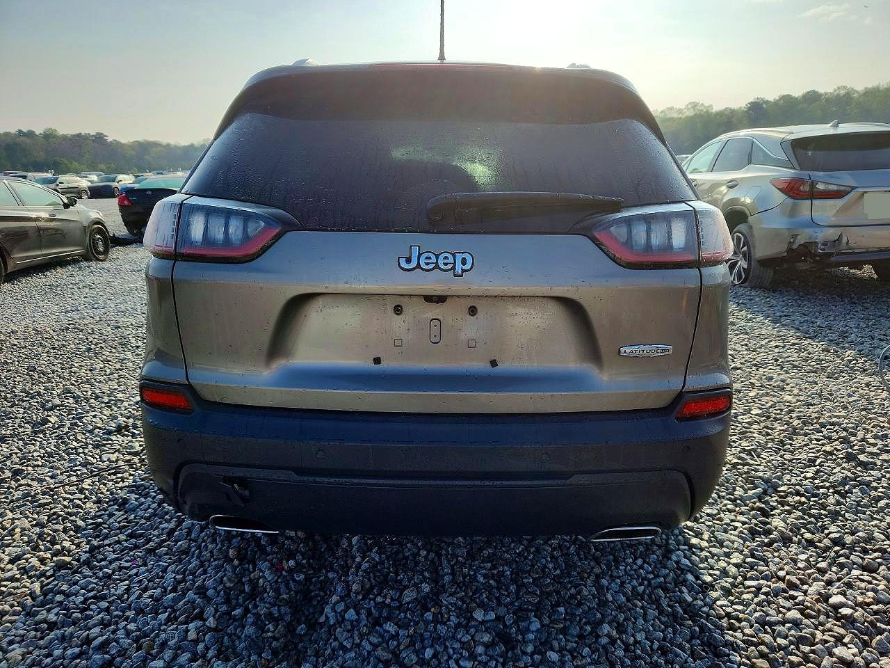 2021 Jeep Cherokee Latitude Lux Gray vin: 1C4PJLMX9MD155875