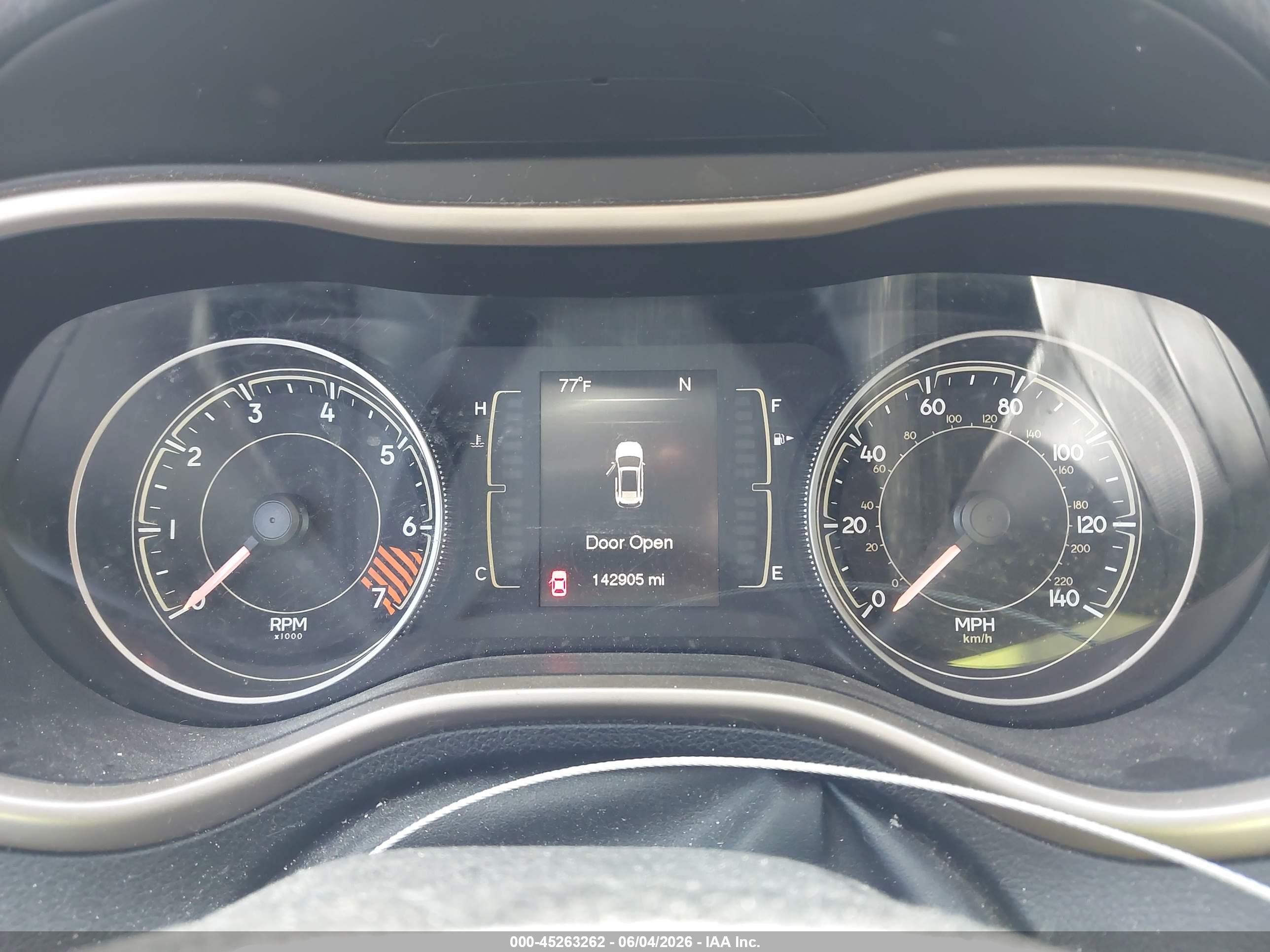 2014 Jeep Cherokee Sport Серый vin: 1C4PJMAB0EW202330