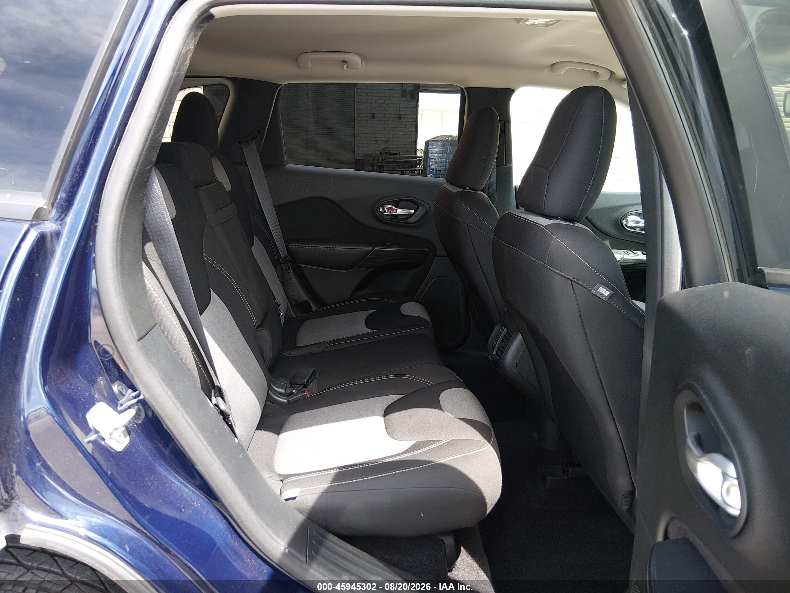 2016 Jeep Cherokee Sport Blue vin: 1C4PJMAB0GW337391
