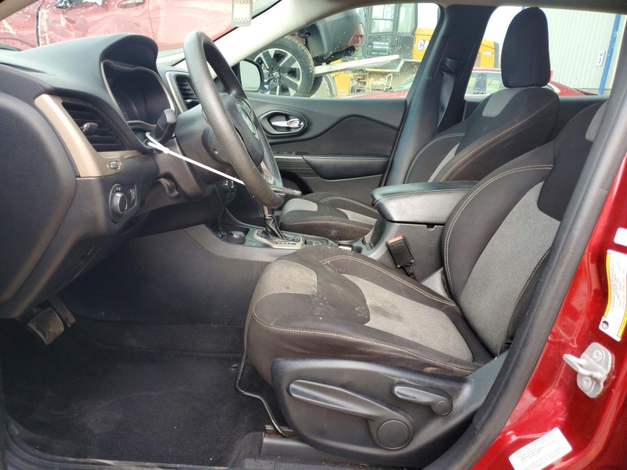 2014 Jeep Cherokee Sport Бордовый vin: 1C4PJMAB1EW183447