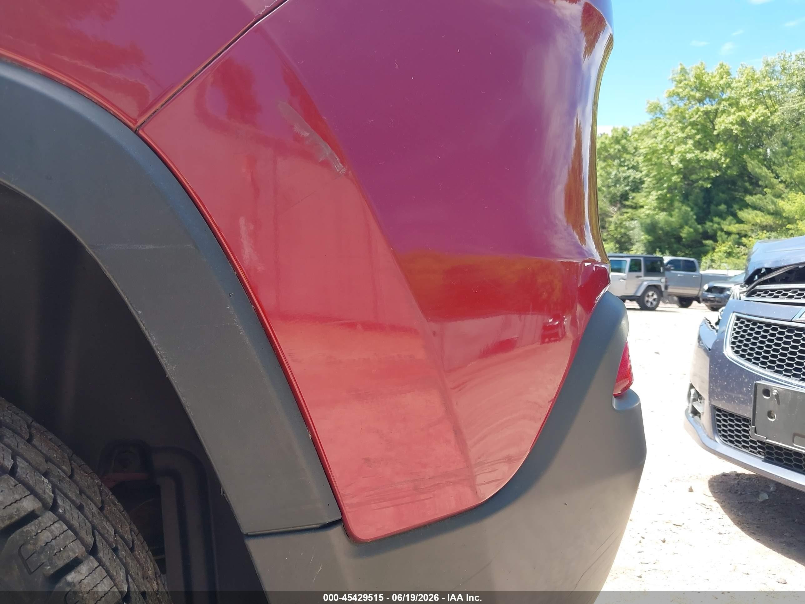 2014 Jeep Cherokee Sport Red vin: 1C4PJMAB1EW233697