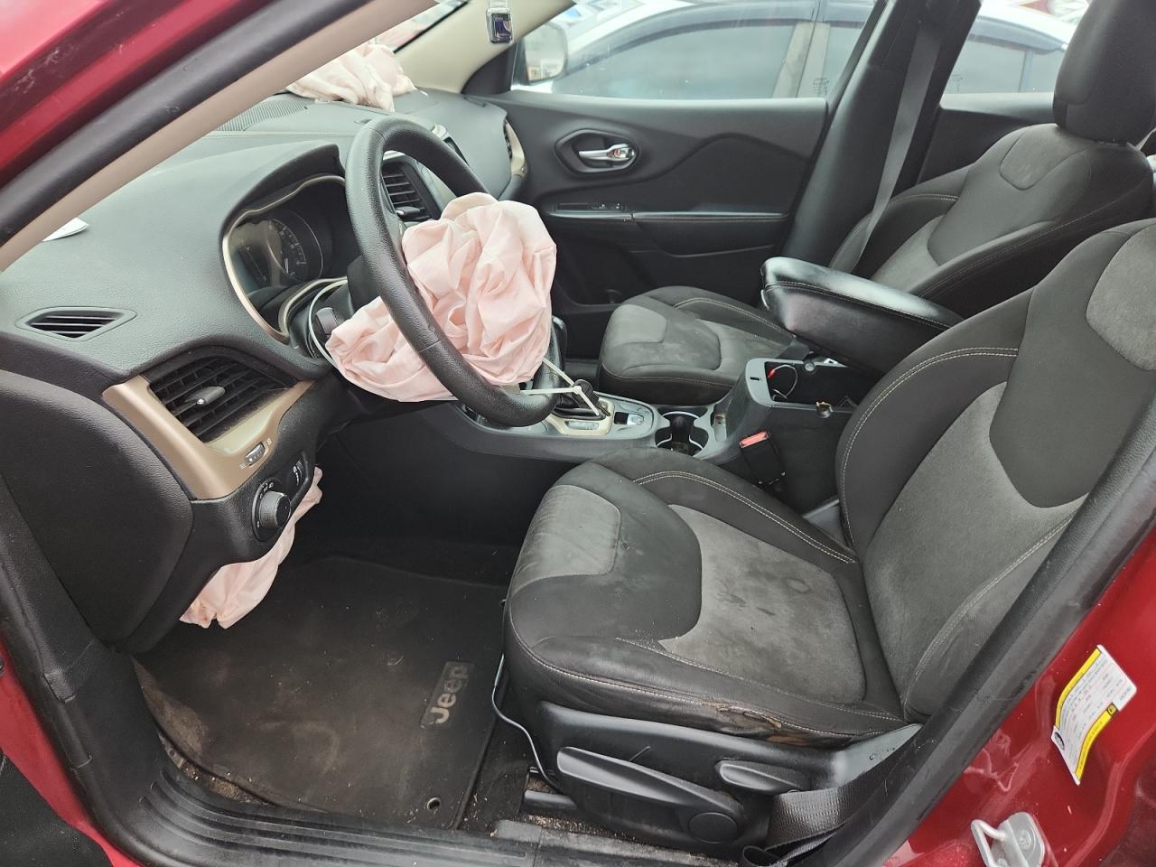 2014 Jeep Cherokee Sport Burgundy vin: 1C4PJMAB1EW291857