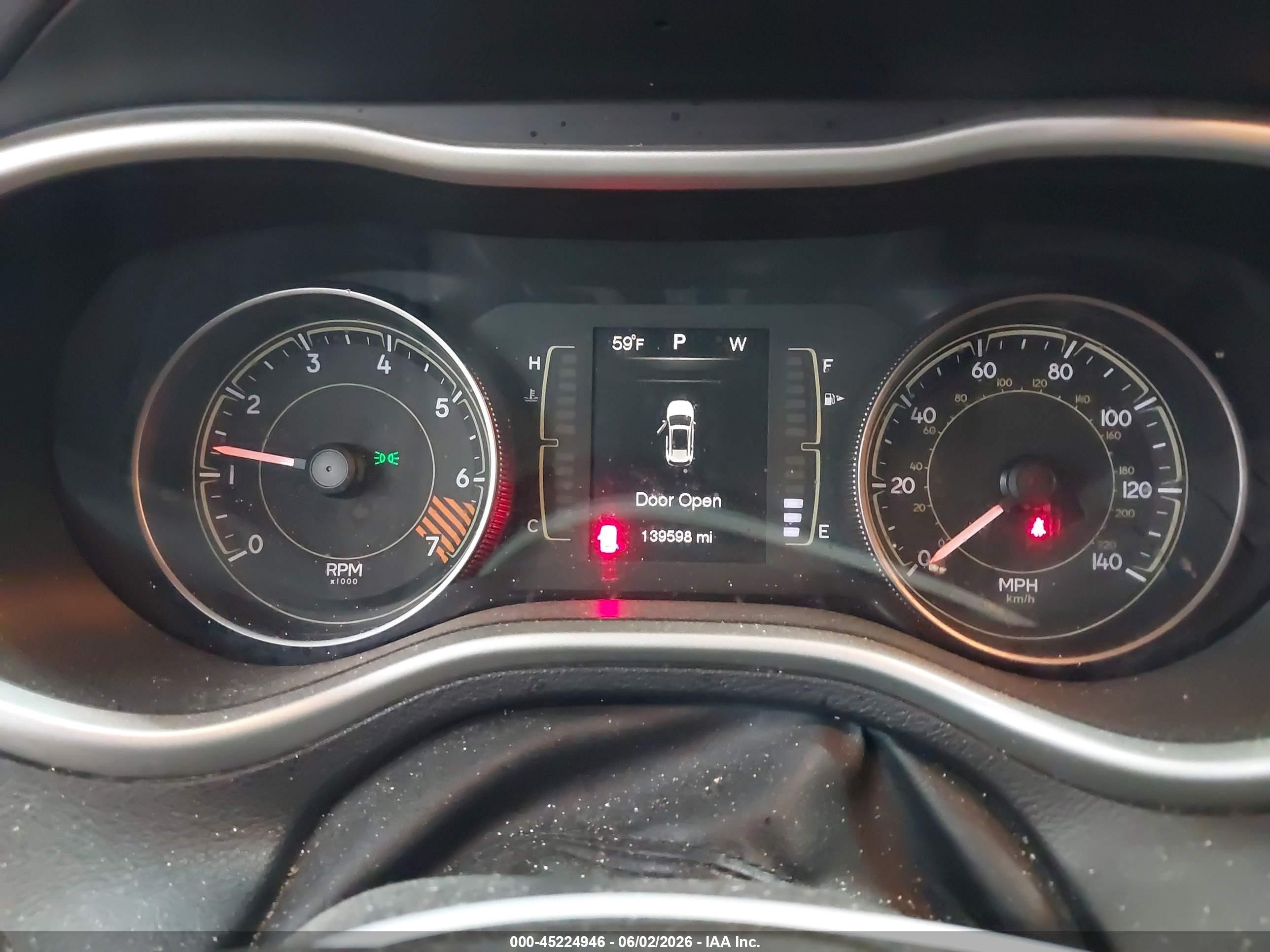 2014 Jeep Cherokee Sport Red vin: 1C4PJMAB2EW142180
