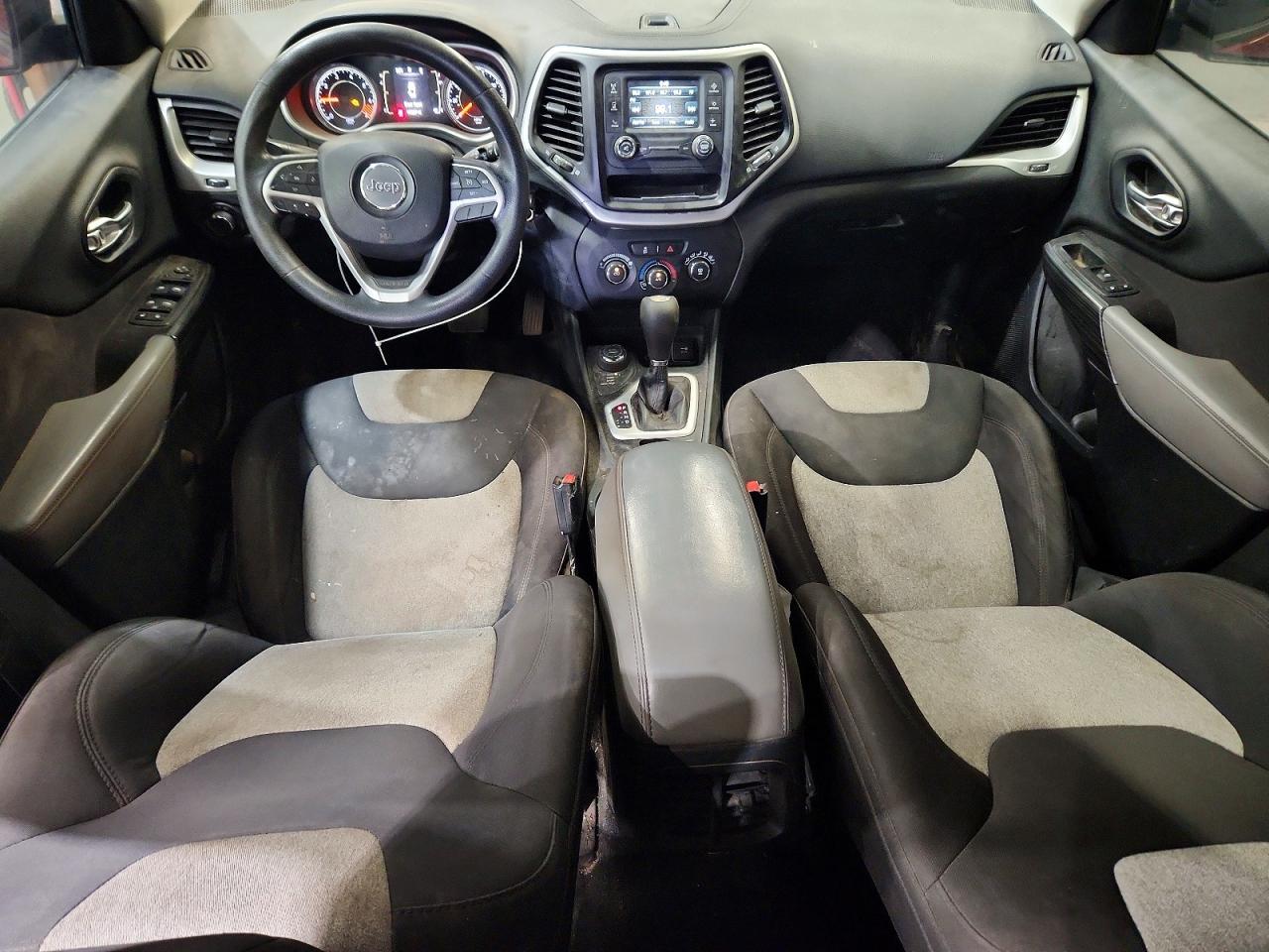 2014 Jeep Cheeroke Burgundy vin: 1C4PJMAB2EW166981