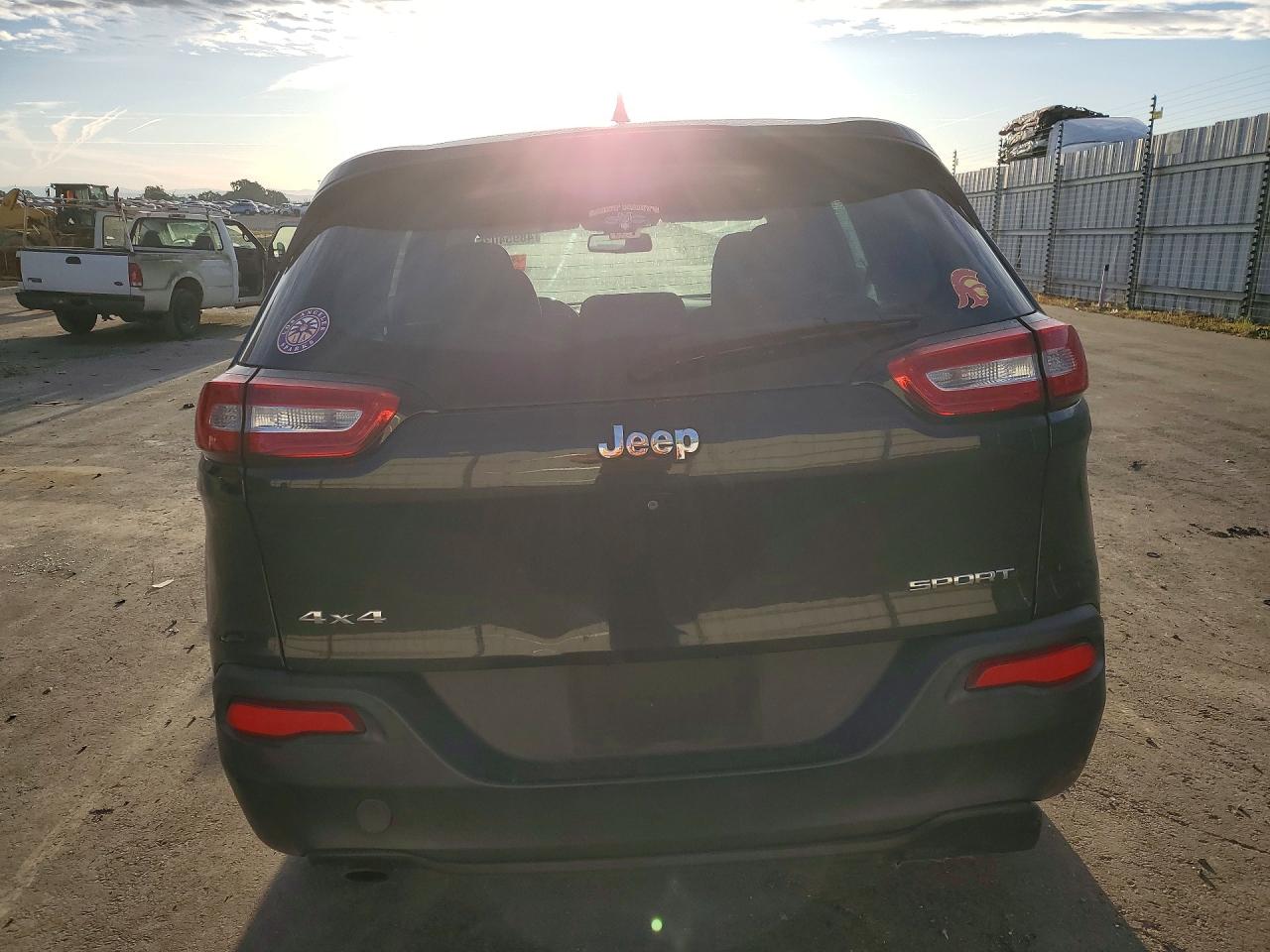 2014 Jeep Cherokee Sport Black vin: 1C4PJMAB2EW268538