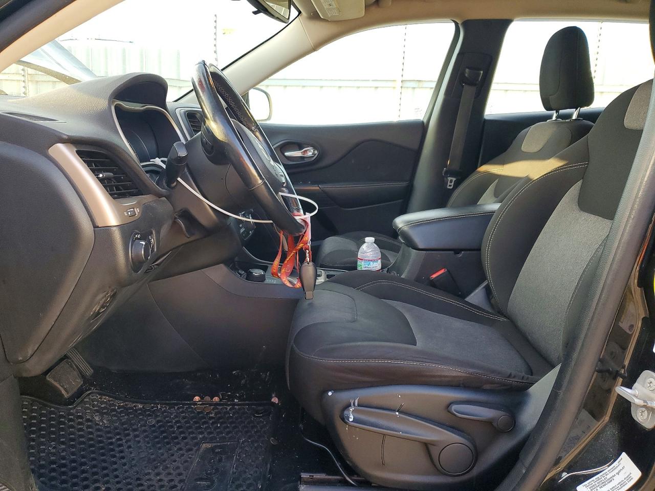 2014 Jeep Cherokee Sport Black vin: 1C4PJMAB2EW268538