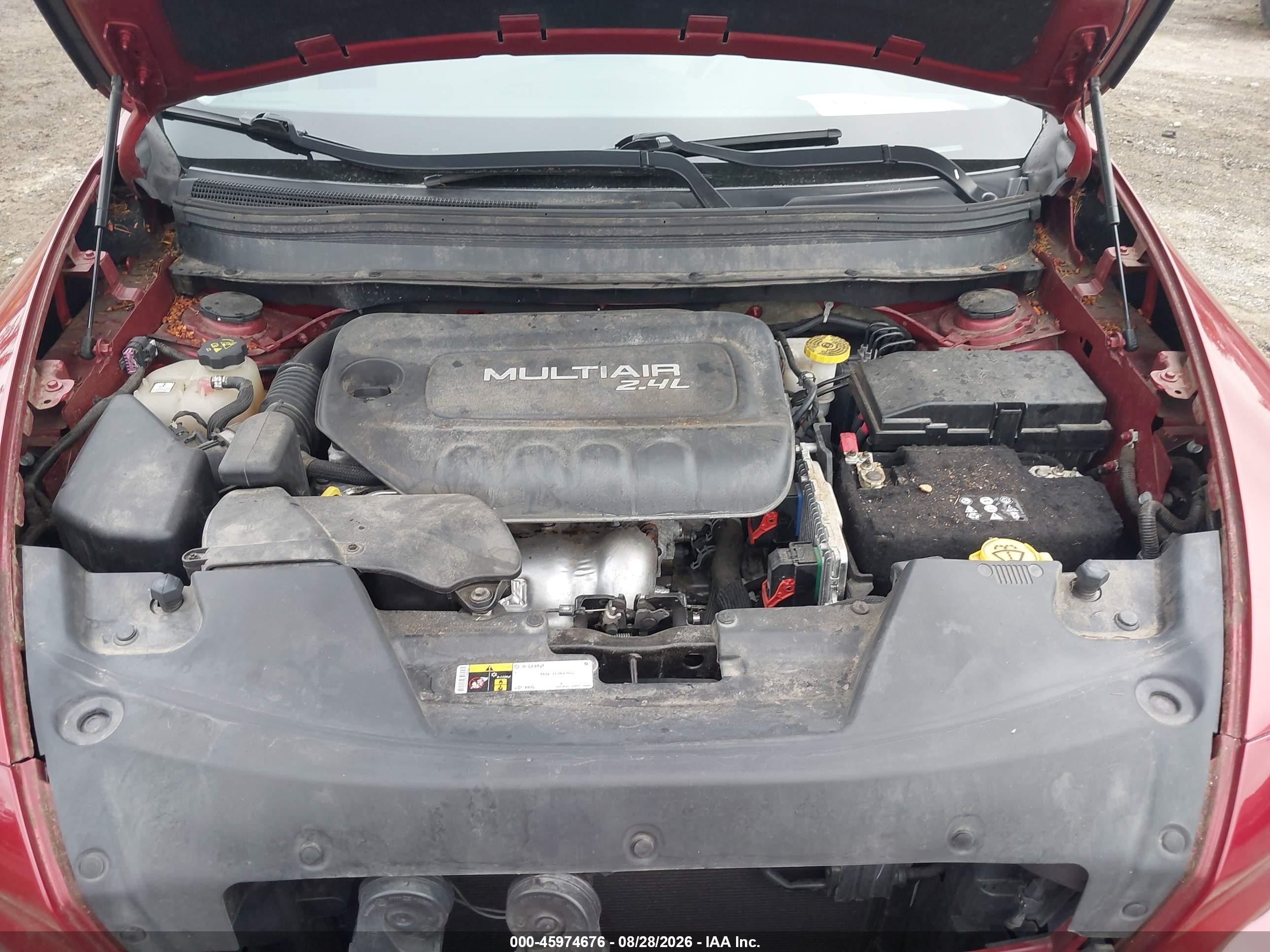 2016 Jeep Cherokee Sport Красный vin: 1C4PJMAB2GW353771