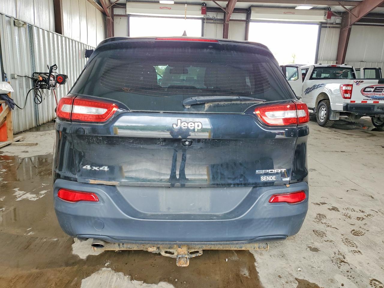 2014 Jeep Cherokee Sport Black vin: 1C4PJMAB4EW177609