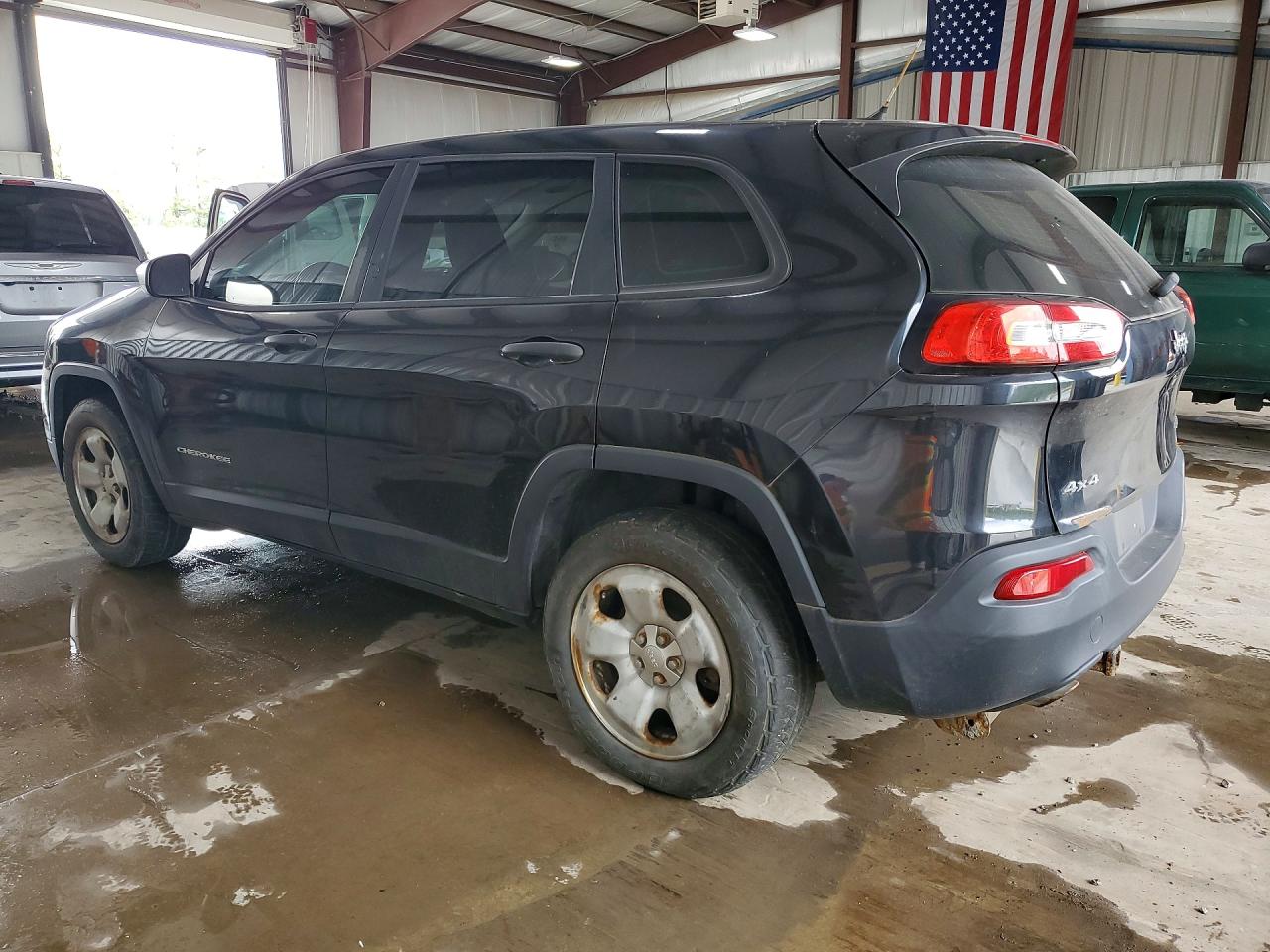 2014 Jeep Cherokee Sport Black vin: 1C4PJMAB4EW177609