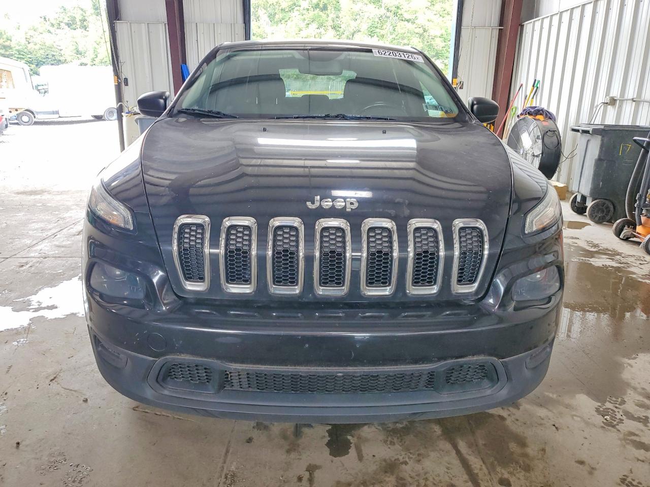 2014 Jeep Cherokee Sport Black vin: 1C4PJMAB4EW177609