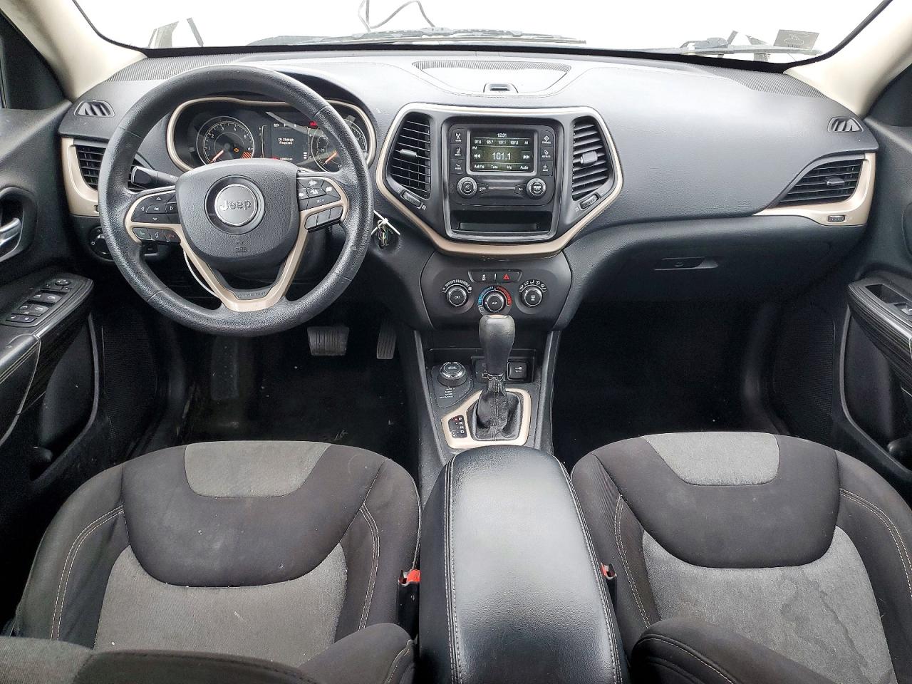 2014 Jeep Cherokee Sport Beige vin: 1C4PJMAB4EW233208