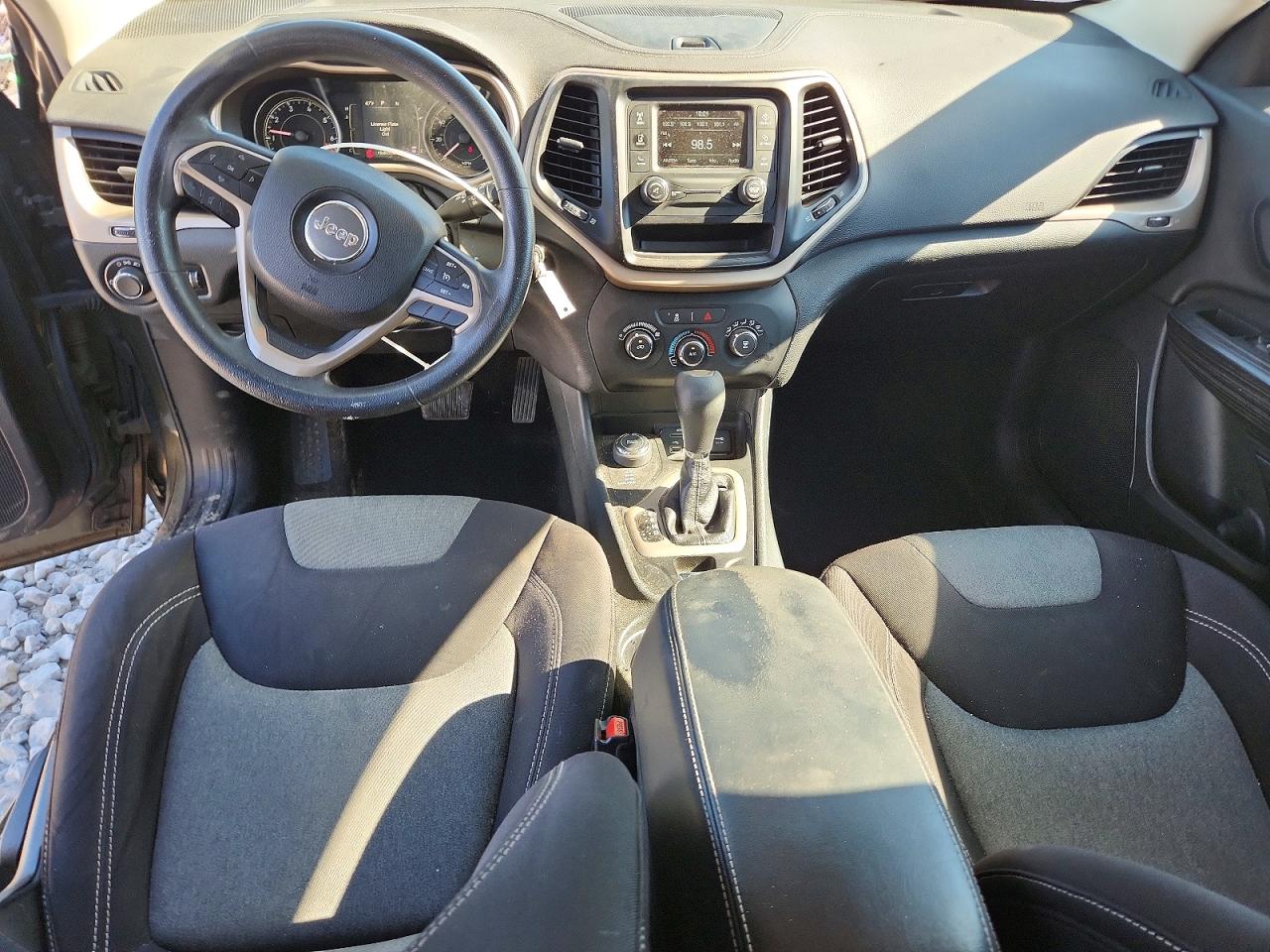 2014 Jeep Cherokee Sport Green vin: 1C4PJMAB5EW295796