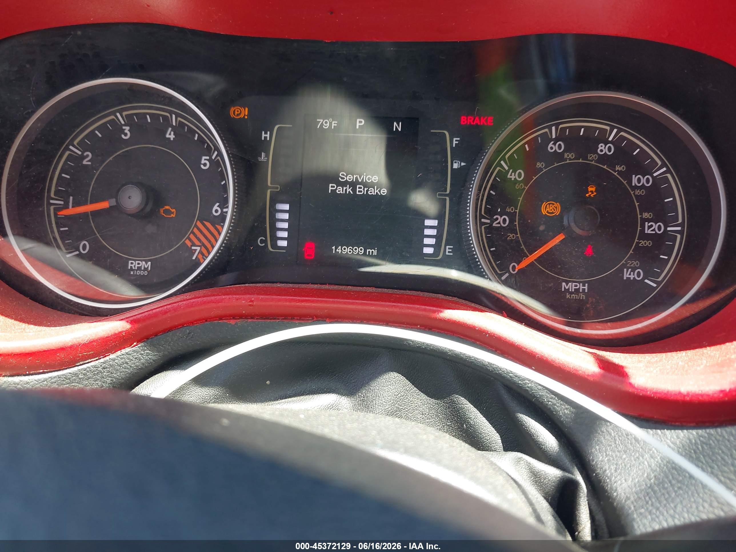 2015 Jeep Cherokee Sport Синий vin: 1C4PJMAB5FW764807