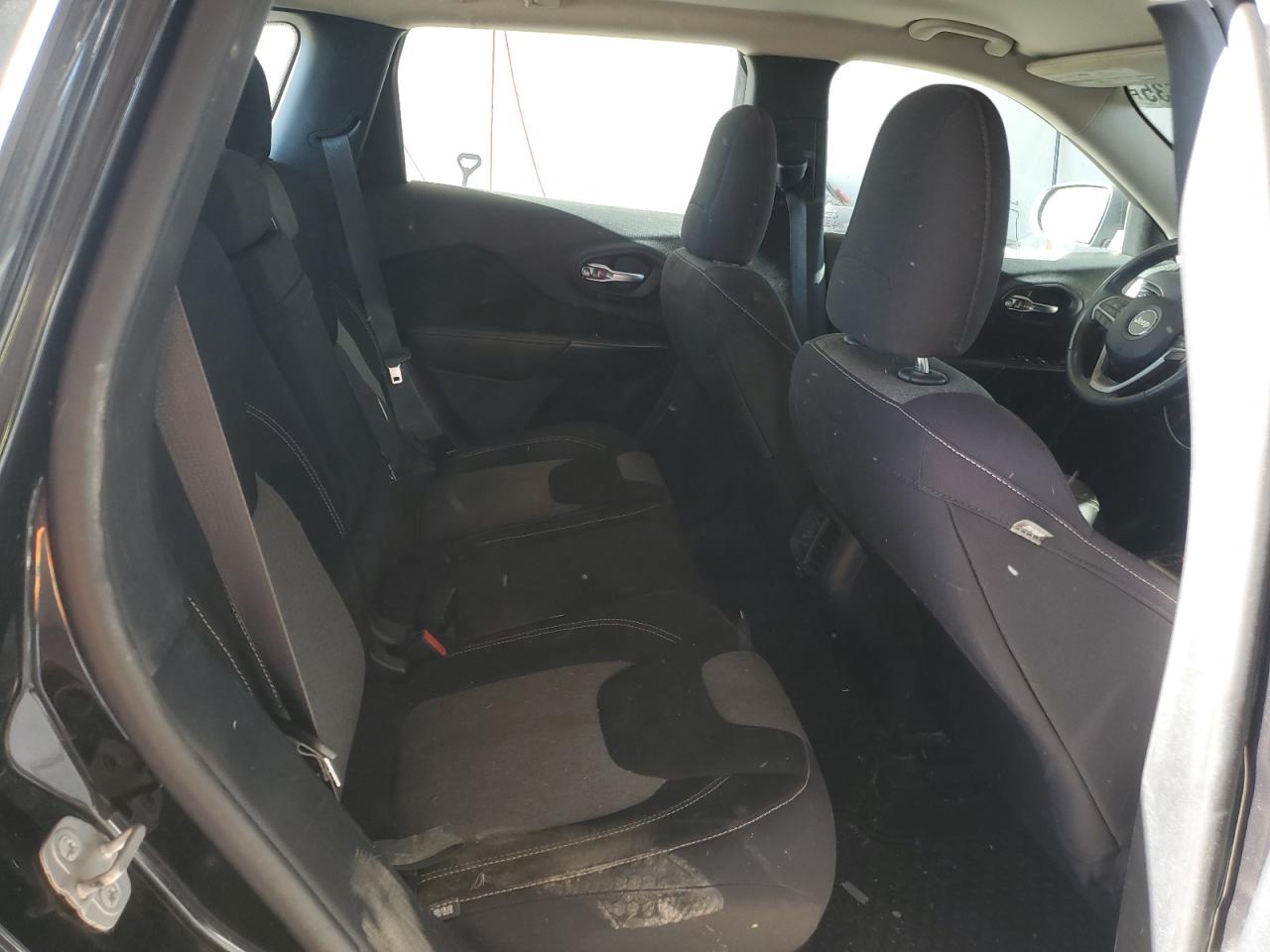 2014 Jeep Cherokee Sport Black vin: 1C4PJMAB6EW255811