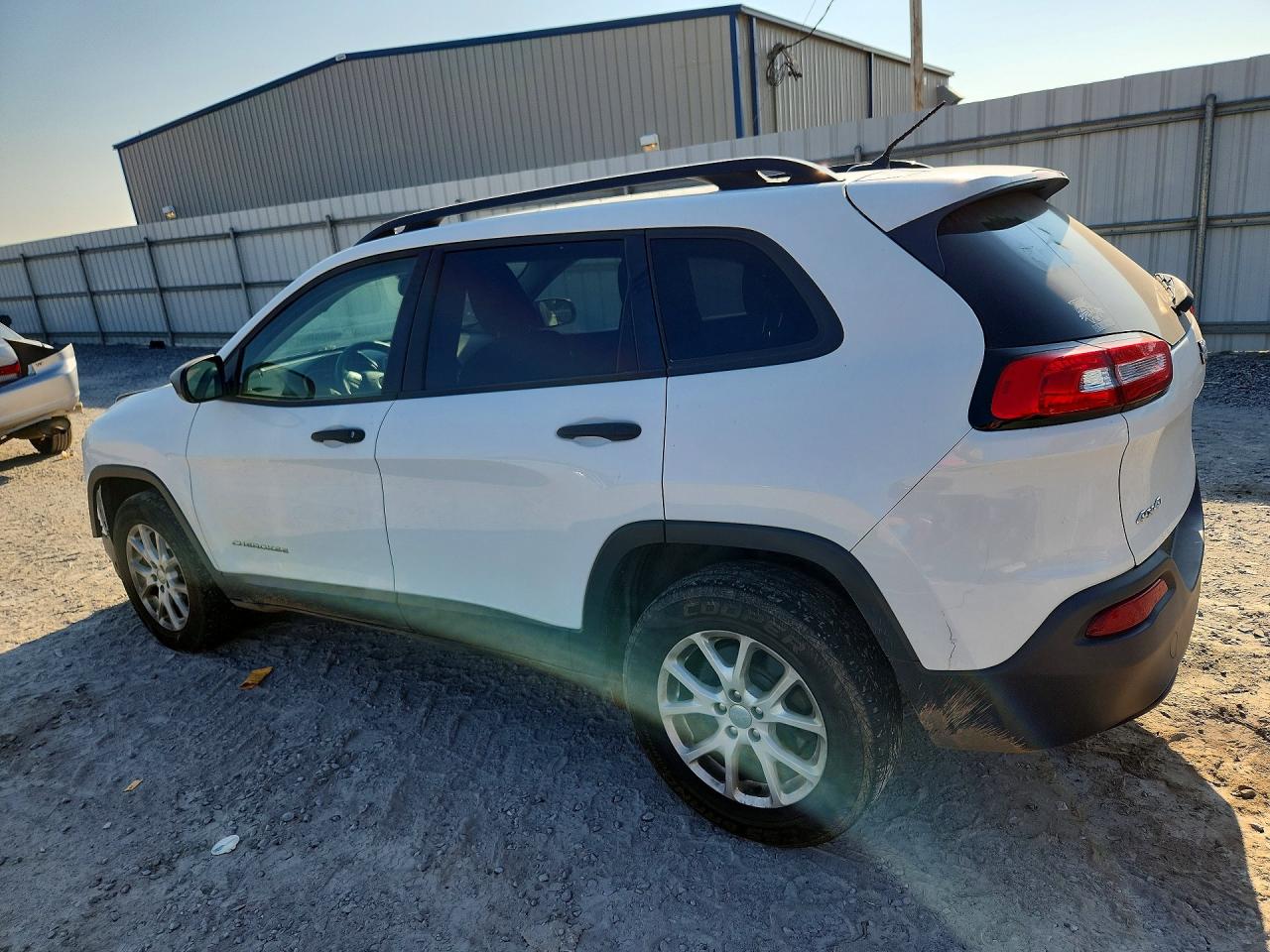 2017 Jeep Cherokee Sport White vin: 1C4PJMAB6HW584688