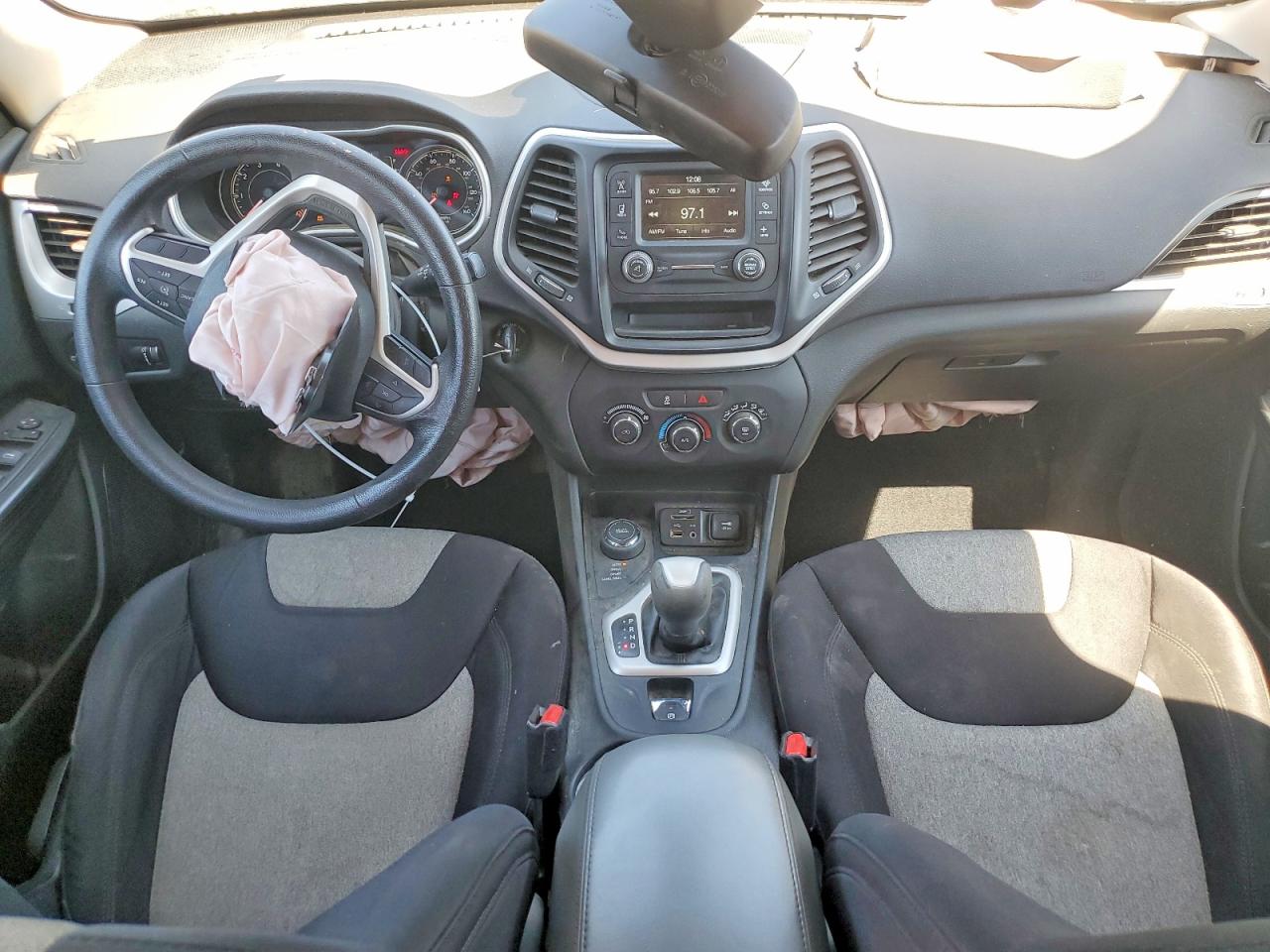 2014 Jeep Cherokee Sport Blue vin: 1C4PJMAB7EW252982