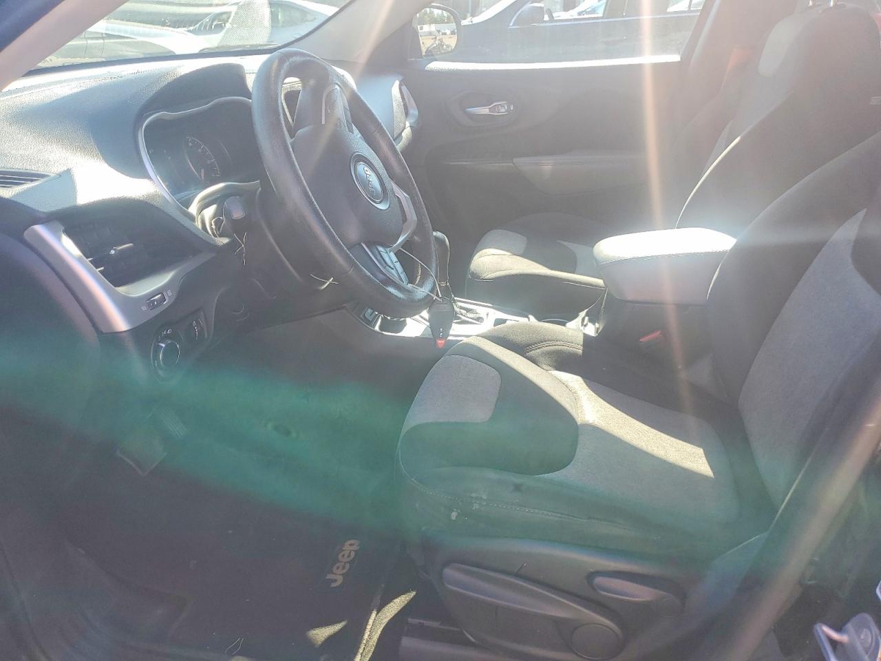 2014 Jeep Cherokee Sport Black vin: 1C4PJMAB7EW272990