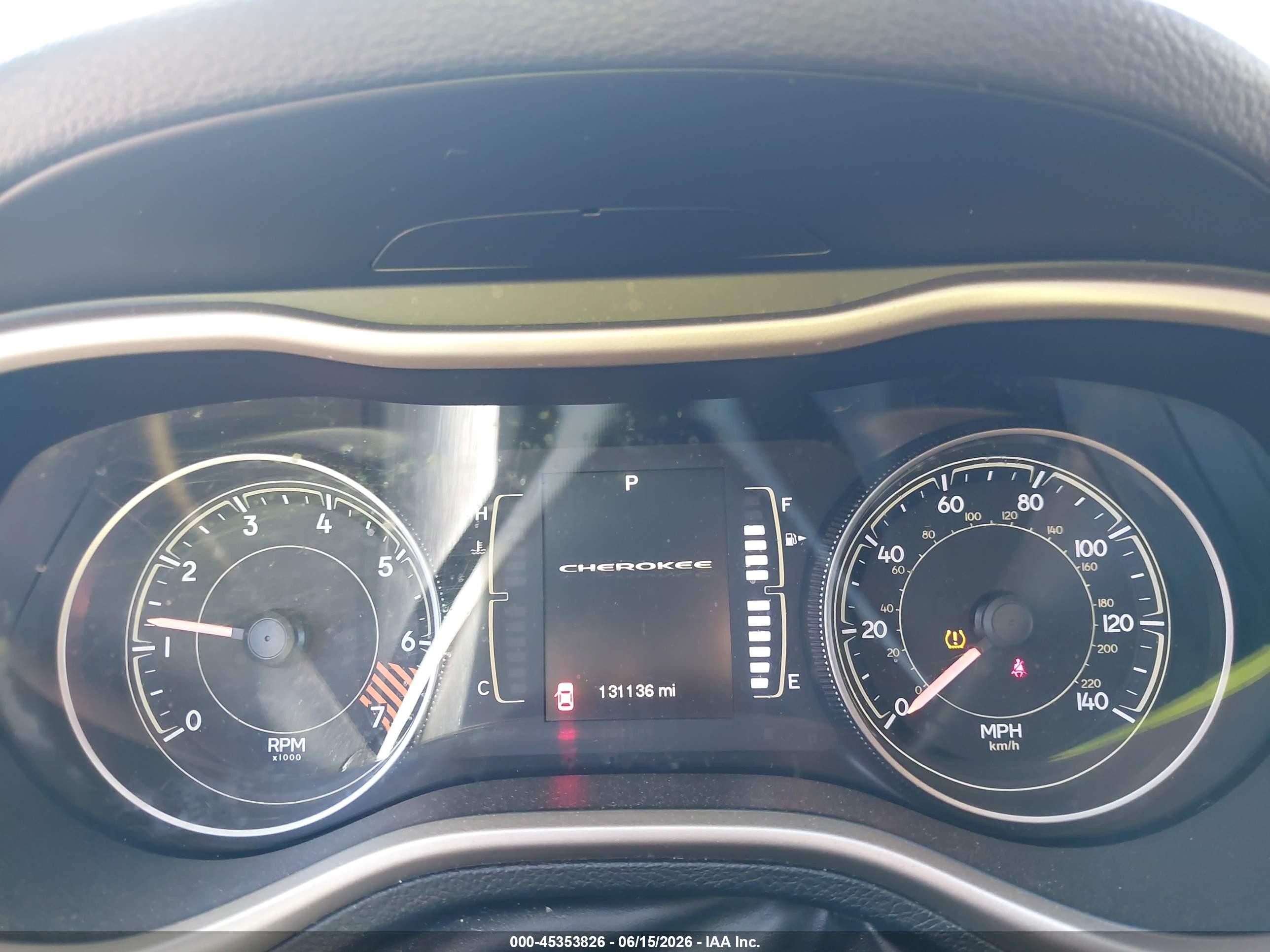 2014 Jeep Cherokee Sport Red vin: 1C4PJMAB8EW175314