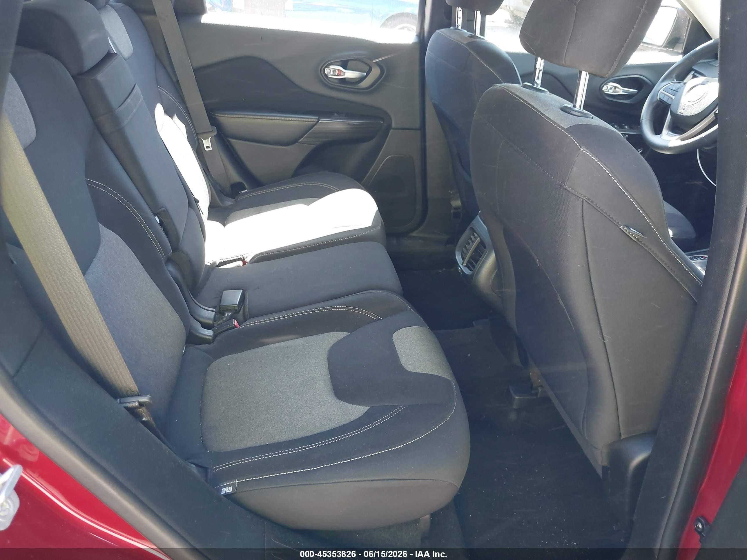 2014 Jeep Cherokee Sport Red vin: 1C4PJMAB8EW175314