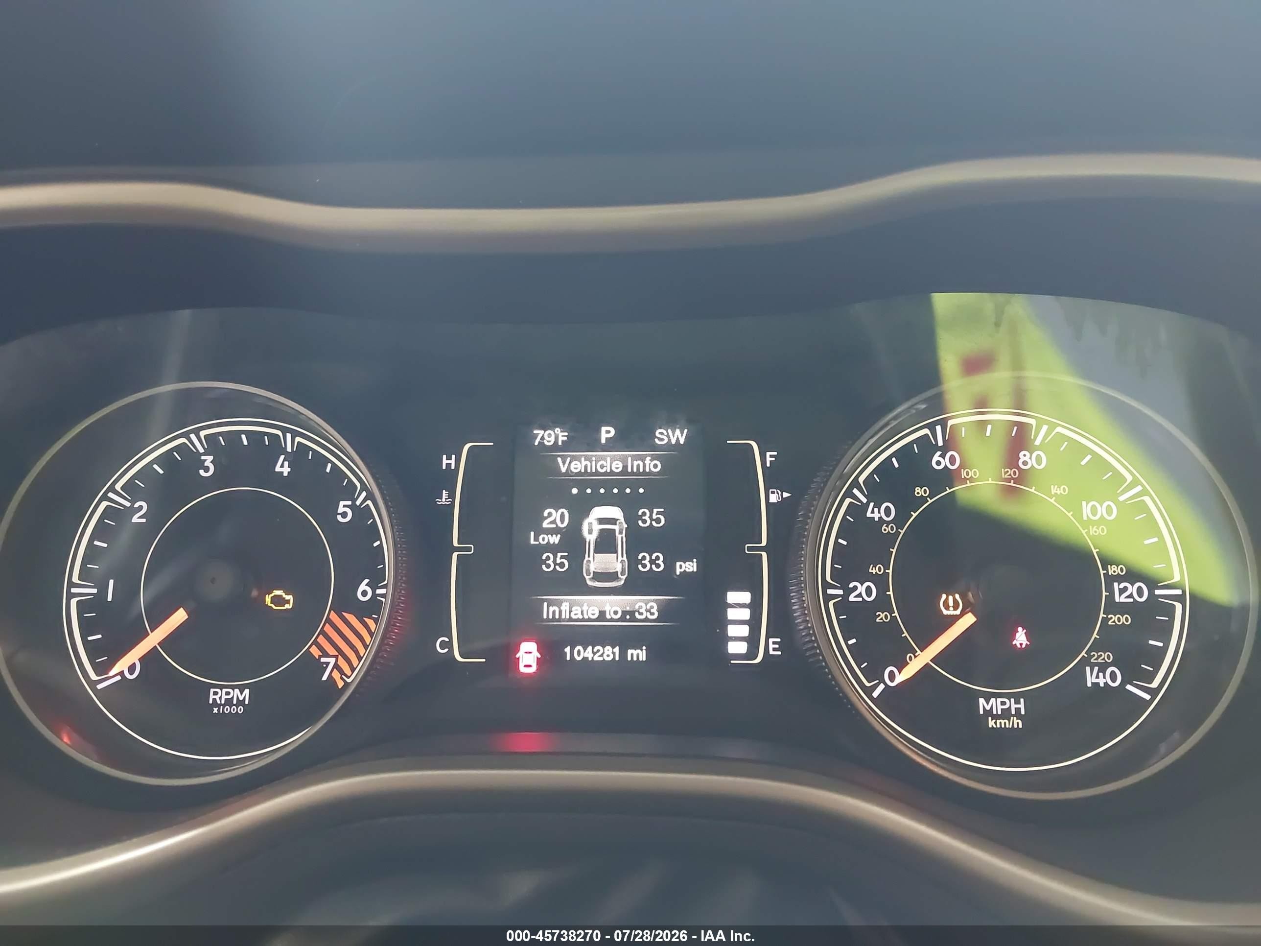 2014 Jeep Cherokee Sport White vin: 1C4PJMAB8EW287000