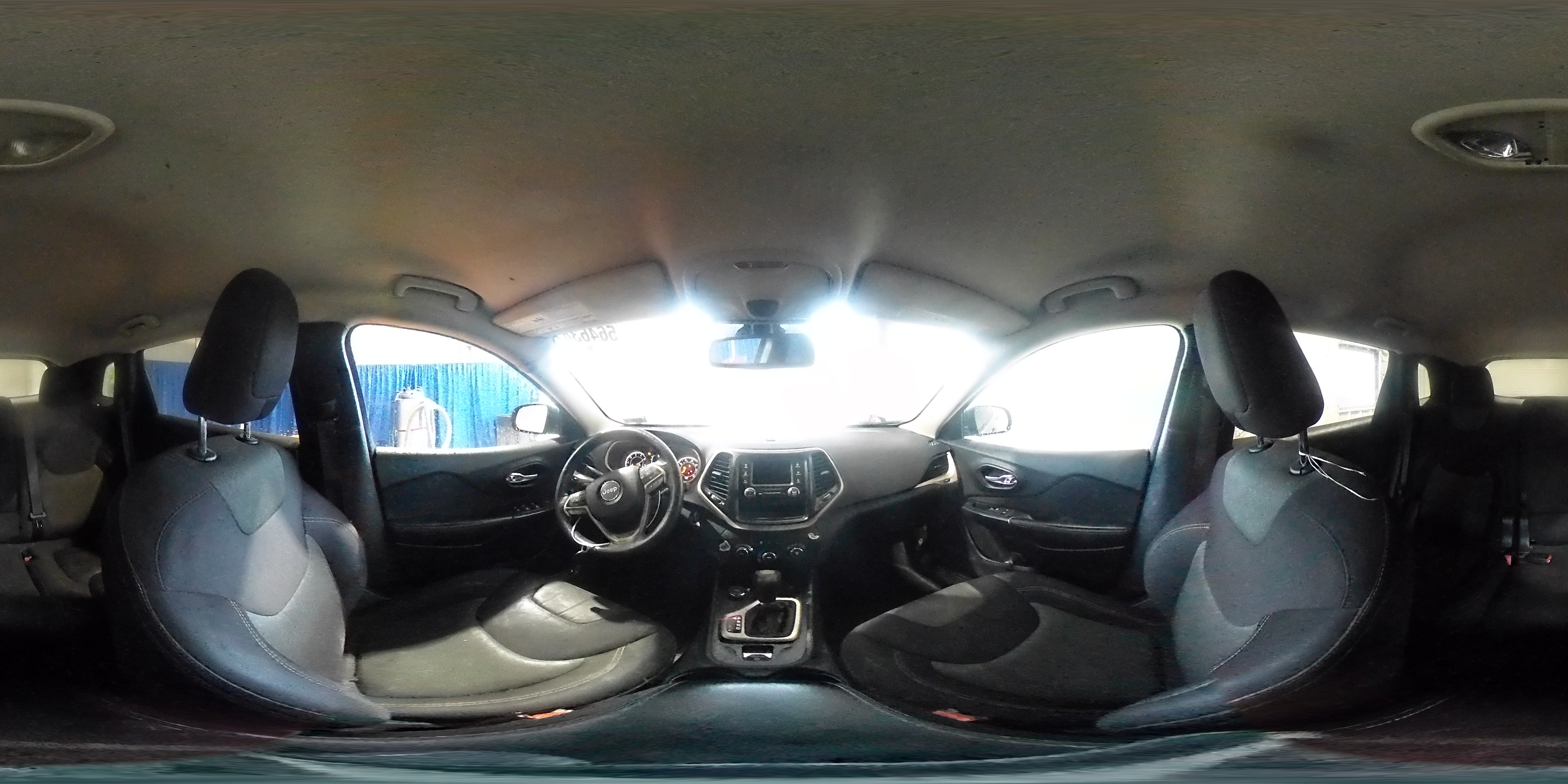 2015 Jeep Cherokee Sport Gray vin: 1C4PJMAB8FW592997