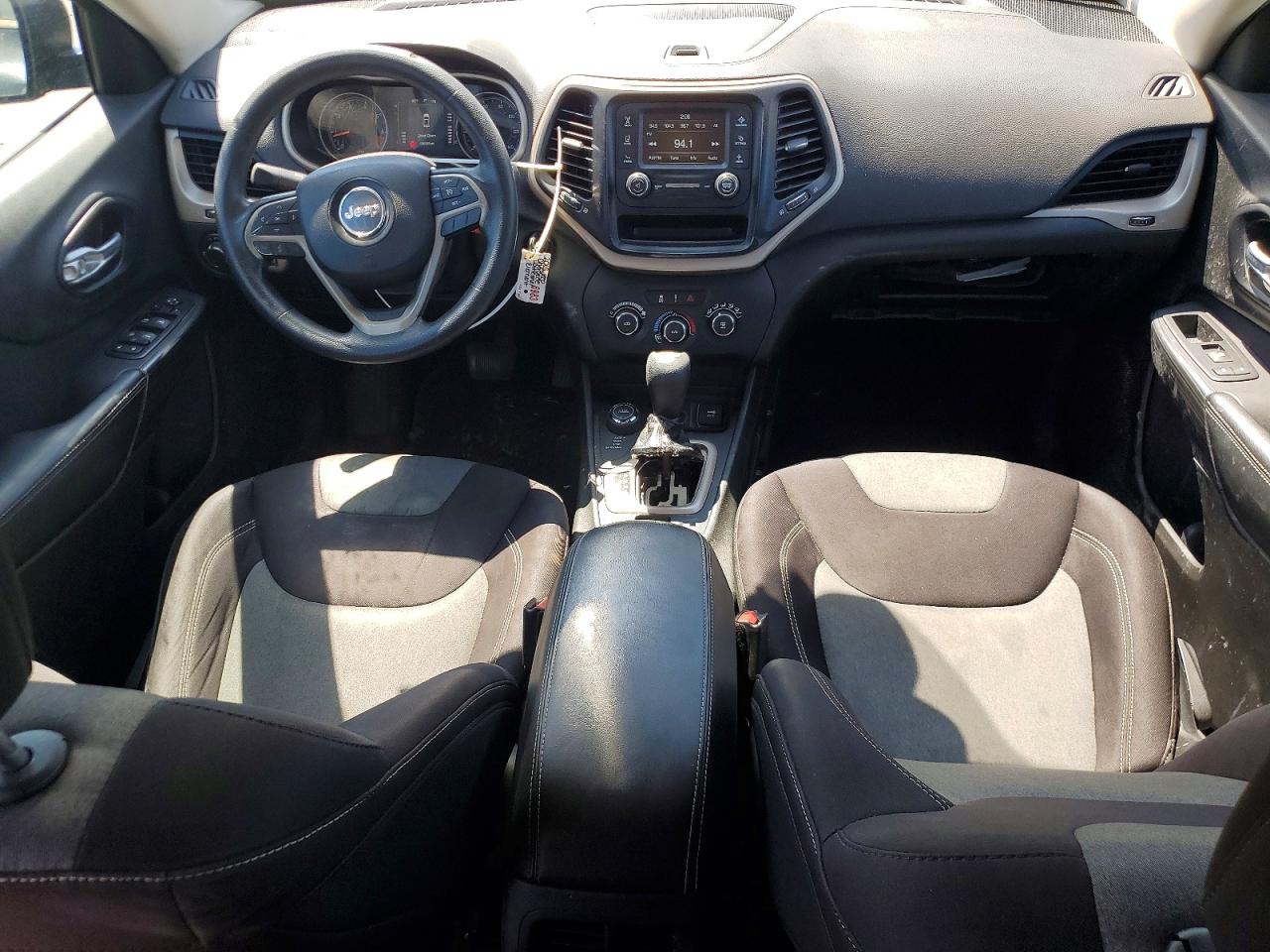 2015 Jeep Cherokee Sport Black vin: 1C4PJMAB8FW630471