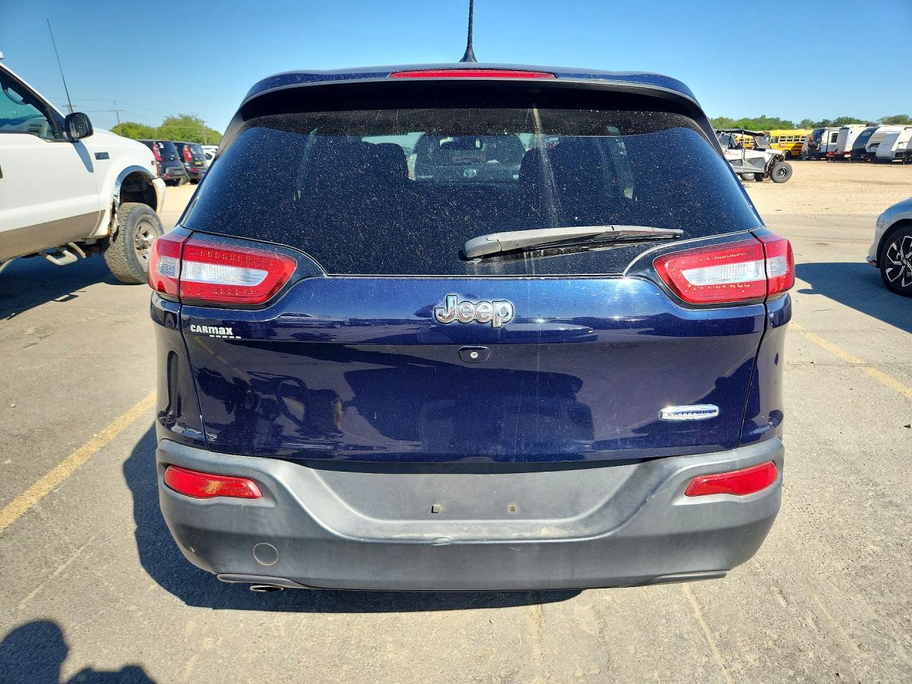 2014 Jeep Cherokee Sport Синий vin: 1C4PJMAB9EW269816