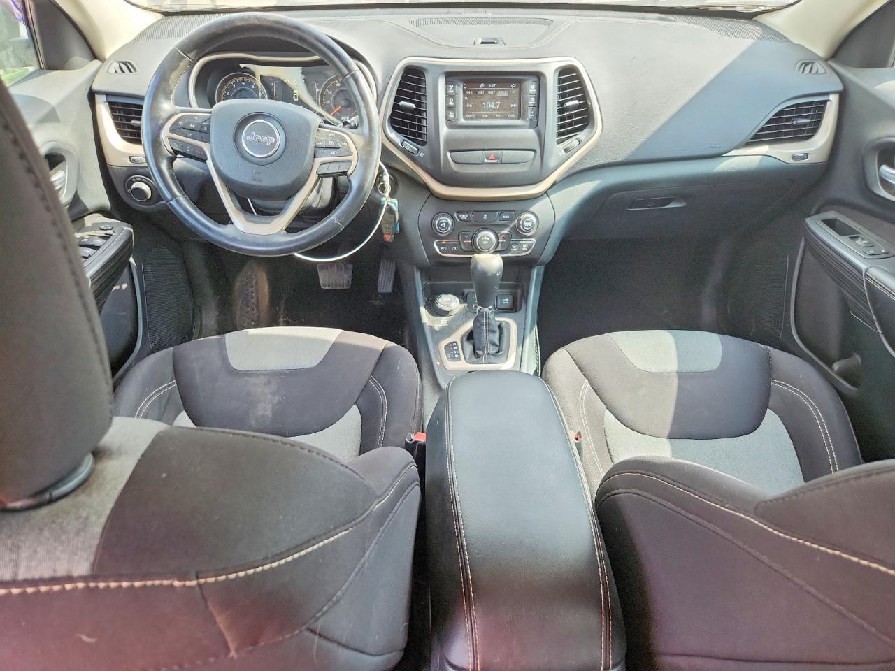 2015 Jeep Cherokee Sport Blue vin: 1C4PJMAB9FW659316