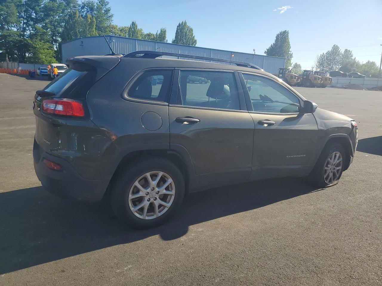 2015 Jeep Cherokee Sport Charcoal vin: 1C4PJMAB9FW774563