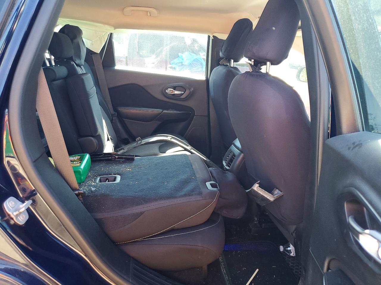 2014 Jeep Cherokee Sport Blue vin: 1C4PJMABXEW285331