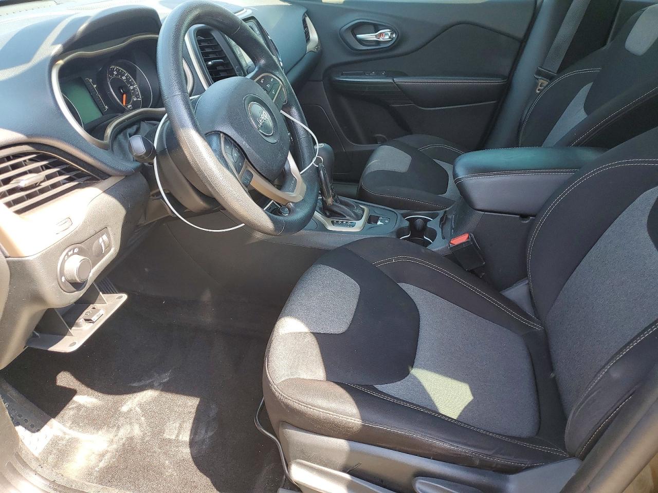2015 Jeep Cherokee Sport Green vin: 1C4PJMABXFW503981