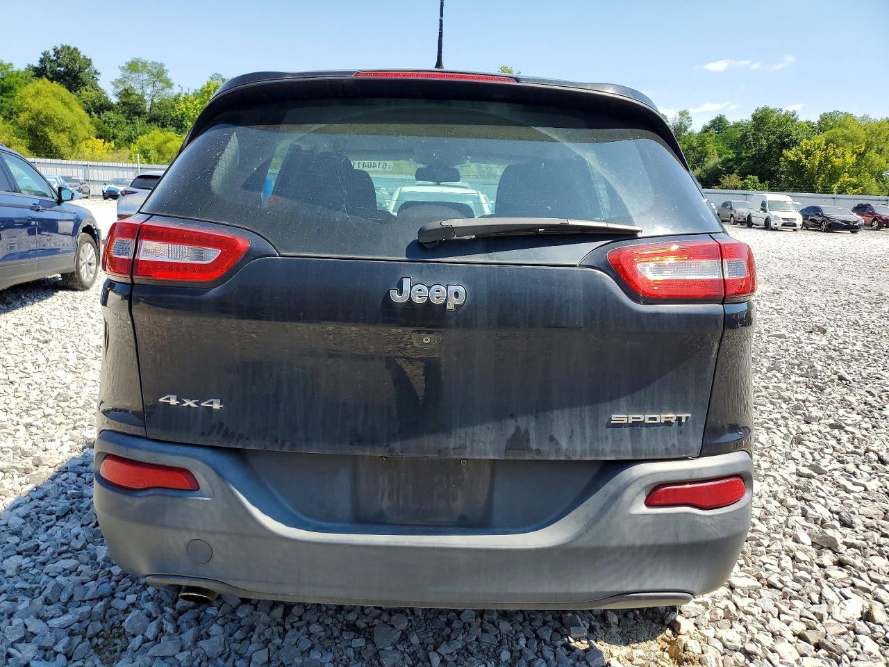 2015 Jeep Cherokee Sport Черный vin: 1C4PJMABXFW595075