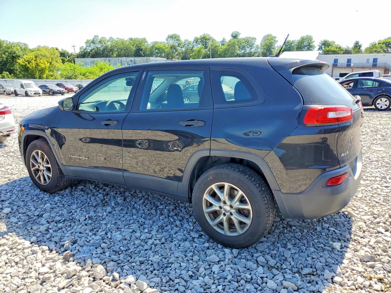 2015 Jeep Cherokee Sport Черный vin: 1C4PJMABXFW595075