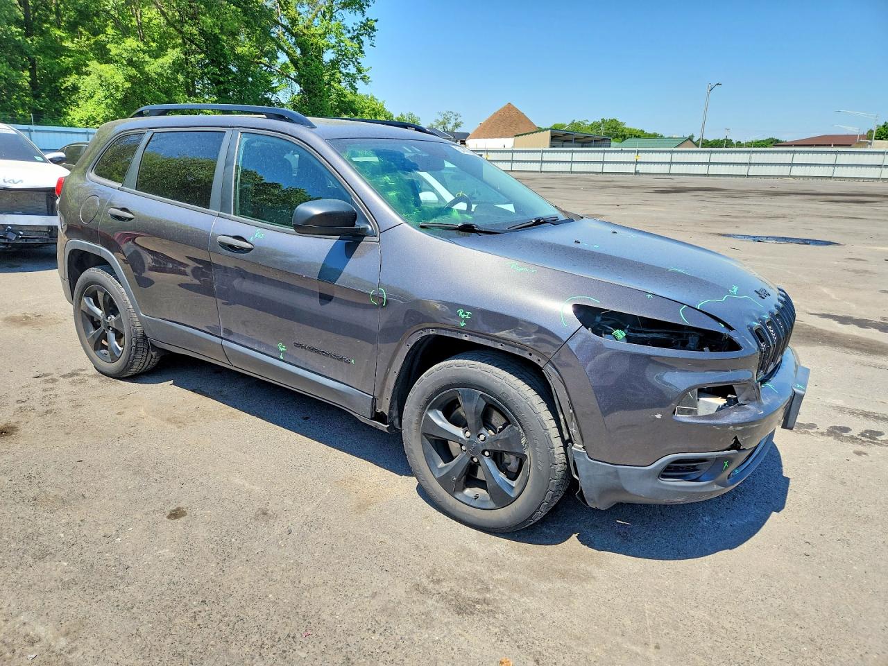 2017 Jeep Cherokee Sport Charcoal vin: 1C4PJMABXHW529404