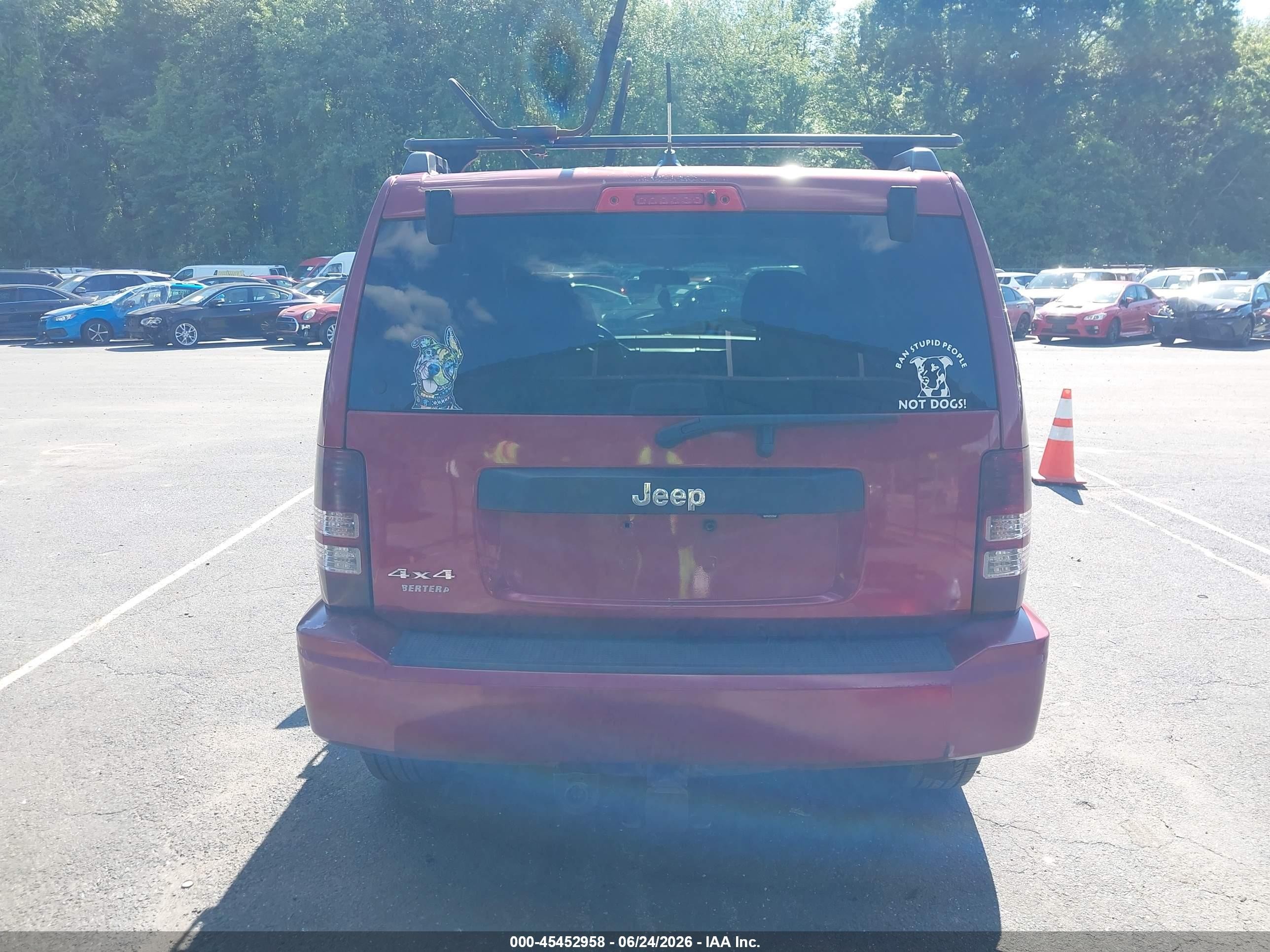 2012 Jeep Liberty Sport Red vin: 1C4PJMAK0CW118652