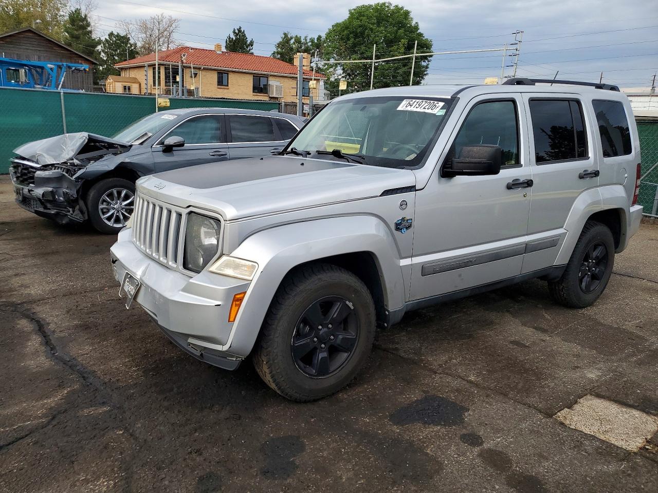 2012 Jeep Liberty Sport Silver vin: 1C4PJMAK0CW123821