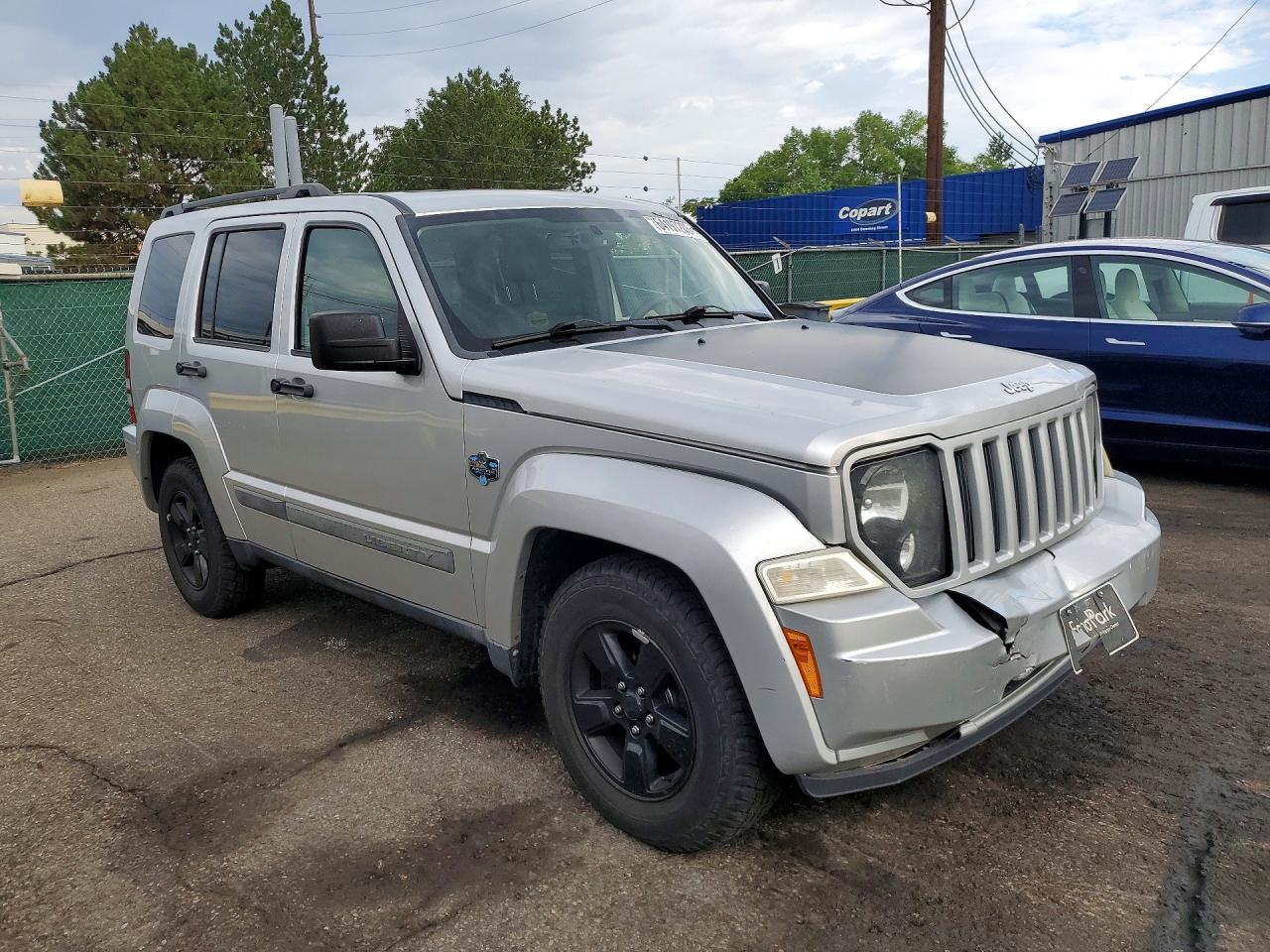2012 Jeep Liberty Sport Silver vin: 1C4PJMAK0CW123821