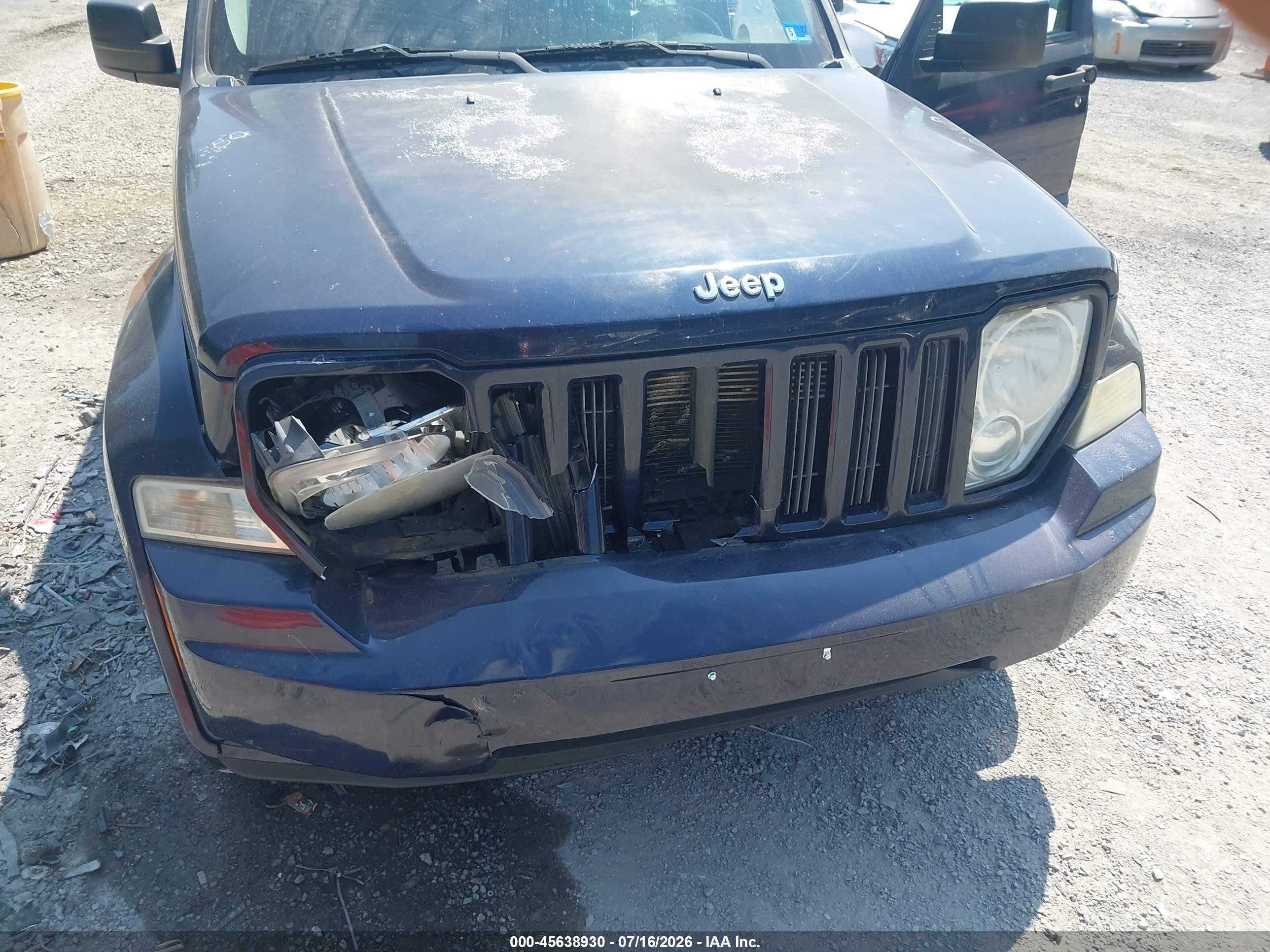 2012 Jeep Liberty Sport Black vin: 1C4PJMAK0CW129070