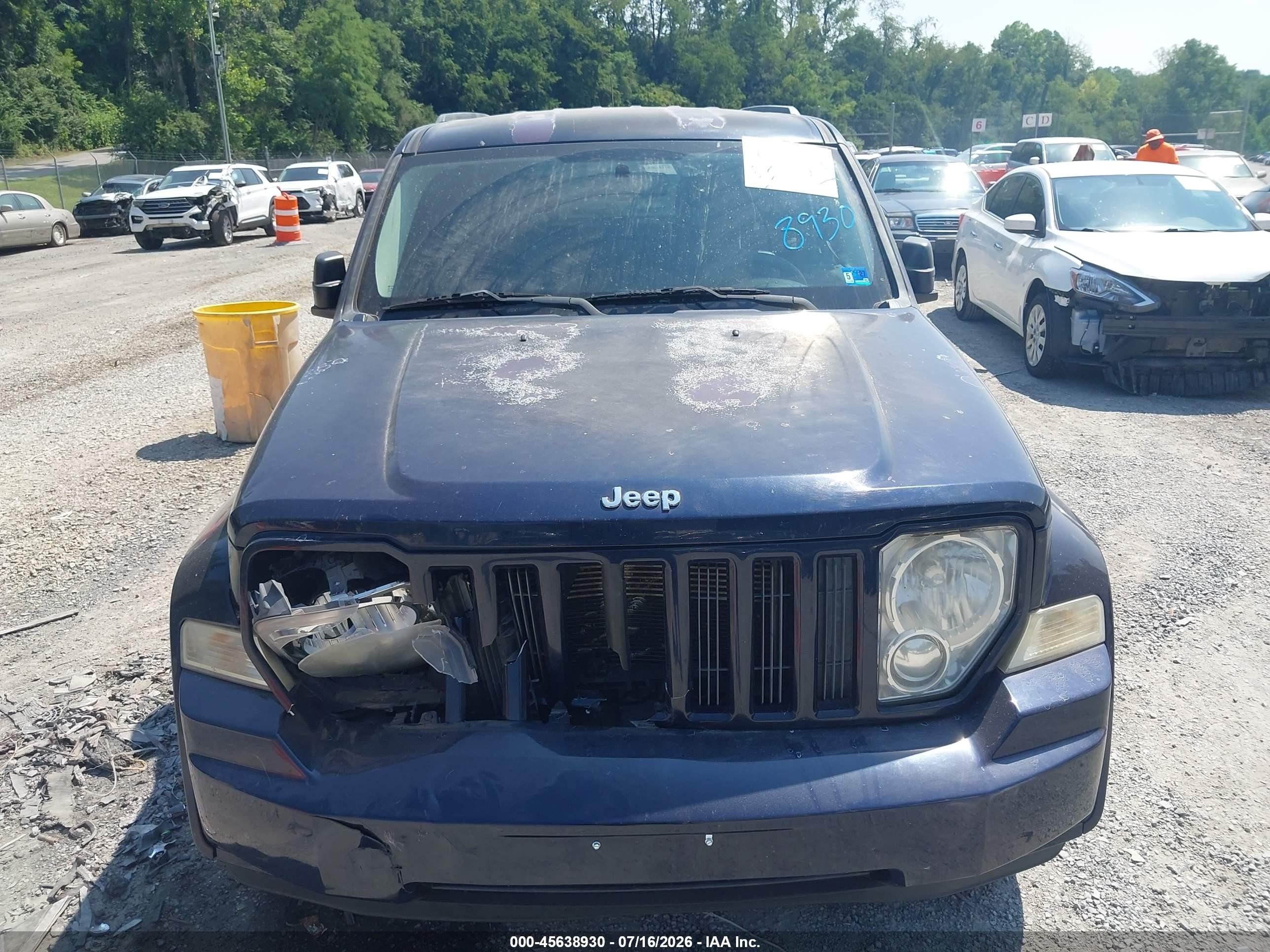 2012 Jeep Liberty Sport Black vin: 1C4PJMAK0CW129070
