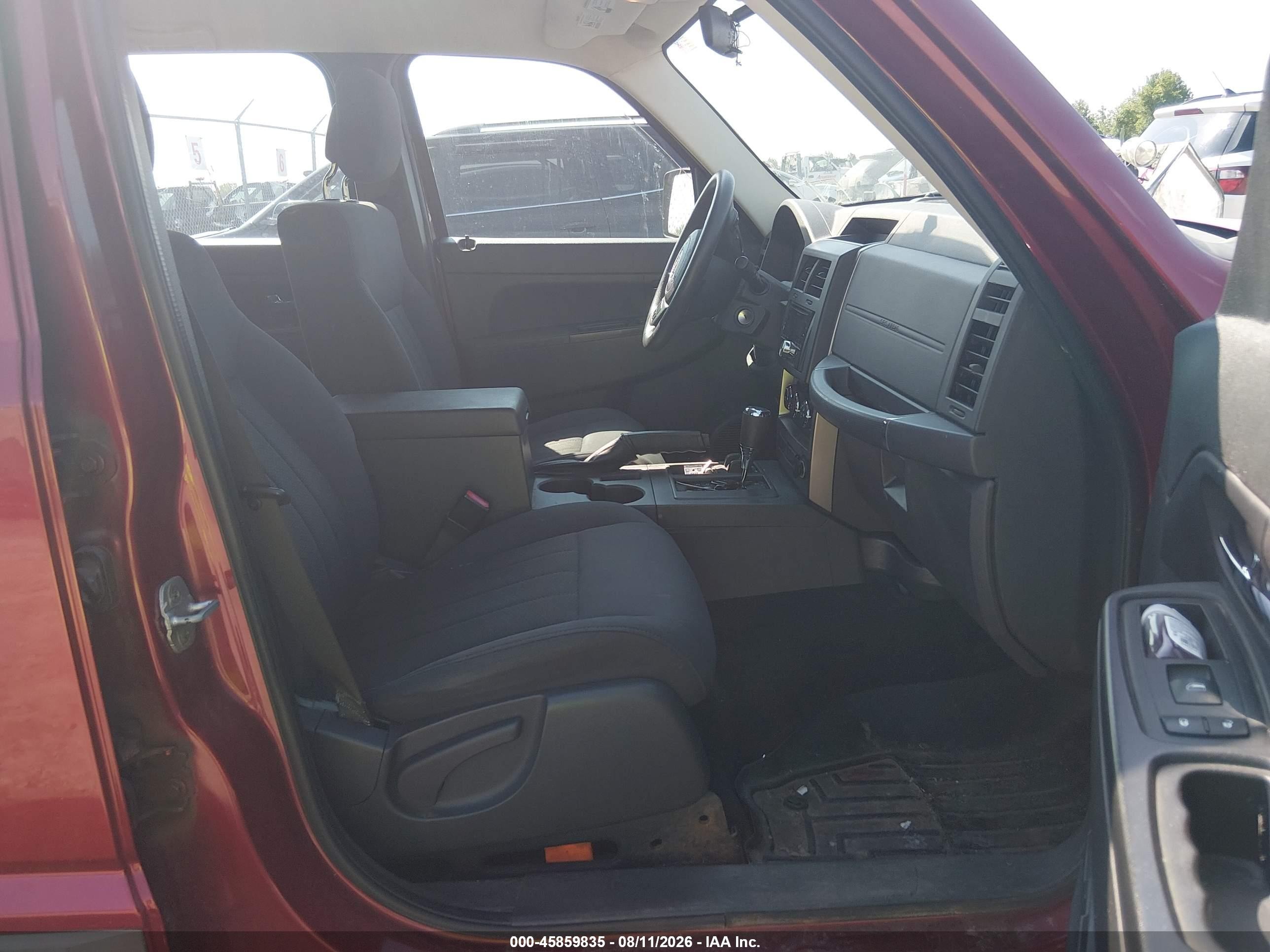 2012 Jeep Liberty Sport Red vin: 1C4PJMAK0CW140795