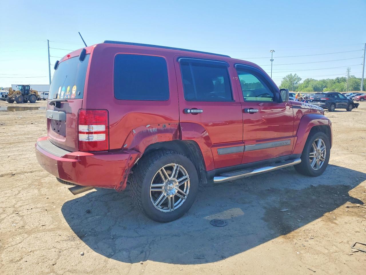 2012 Jeep Liberty Sport Red vin: 1C4PJMAK0CW149819