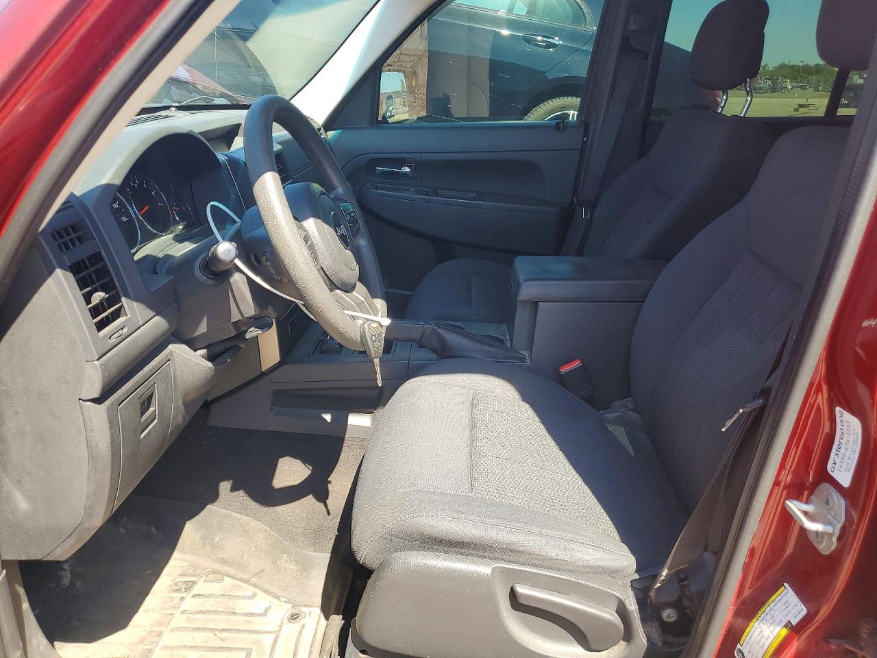 2012 Jeep Liberty Sport Red vin: 1C4PJMAK0CW149819