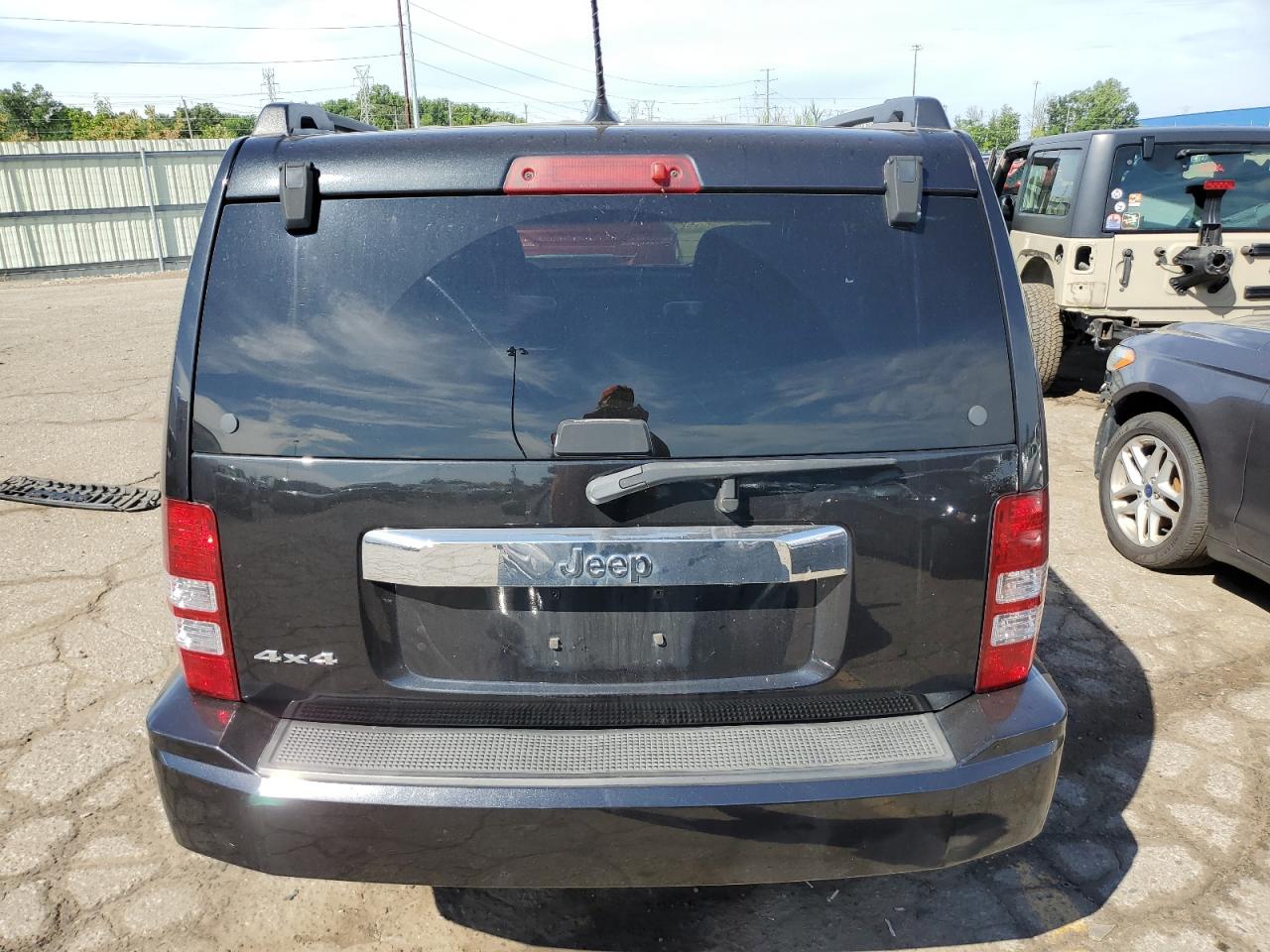 2012 Jeep Liberty Sport Black vin: 1C4PJMAK0CW170279