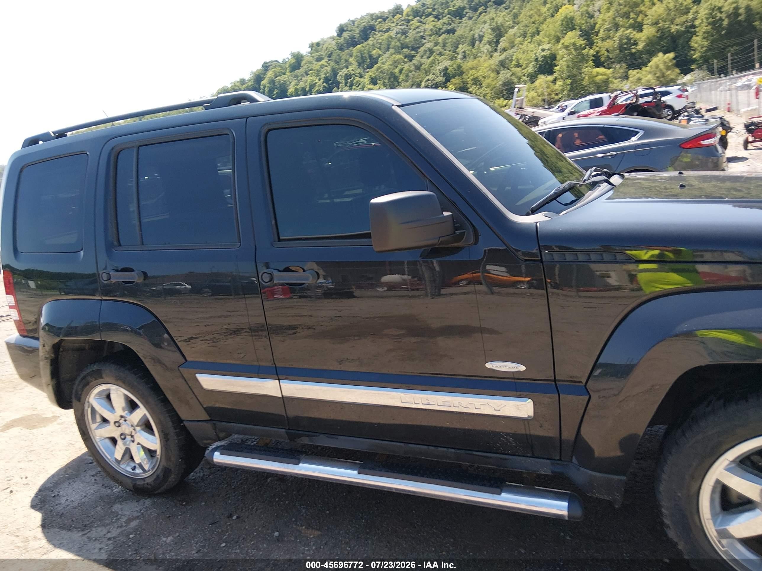 2012 Jeep Liberty Sport Black vin: 1C4PJMAK0CW184604