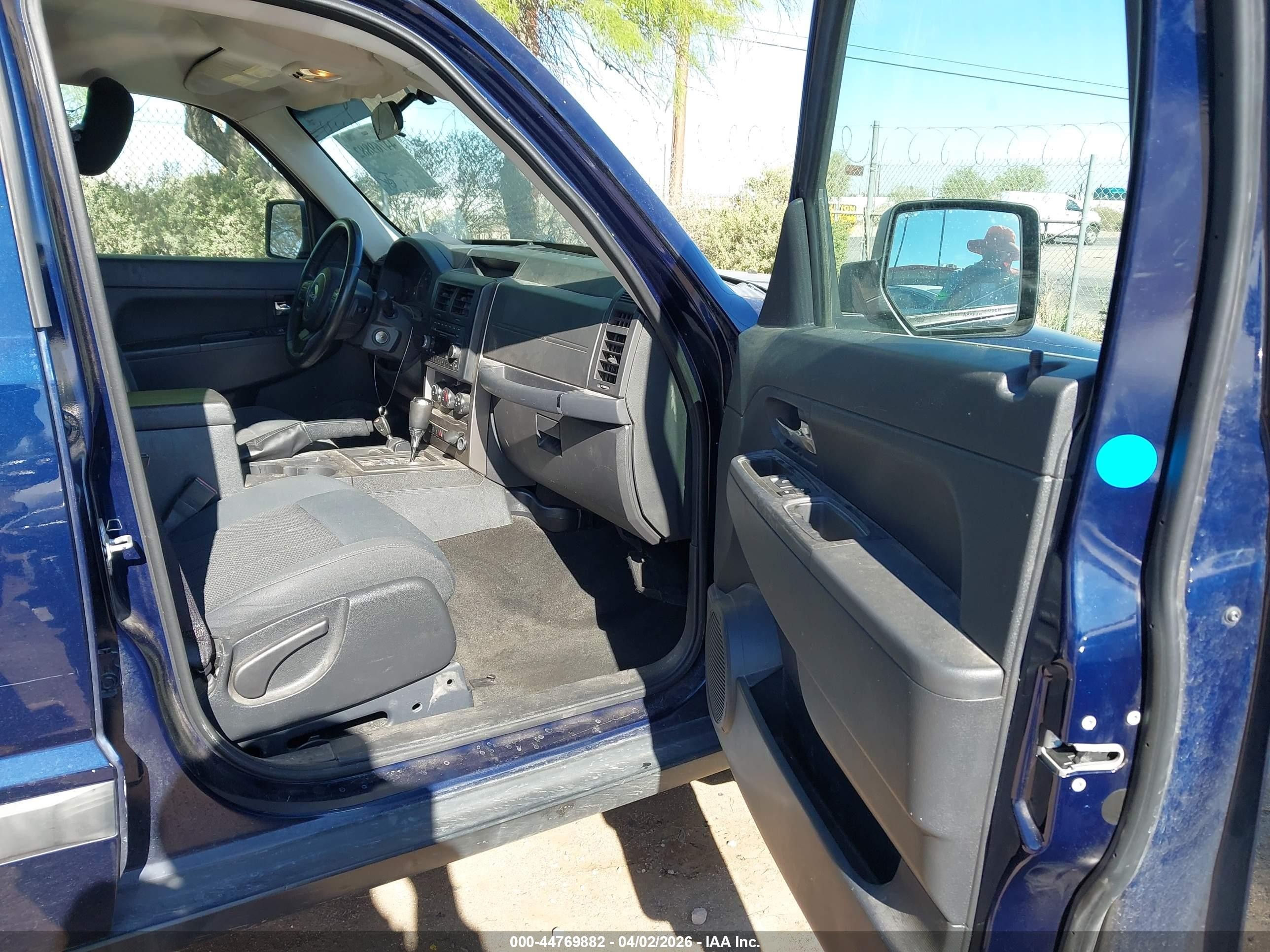 2012 Jeep Liberty Sport Dark Blue vin: 1C4PJMAK0CW189463